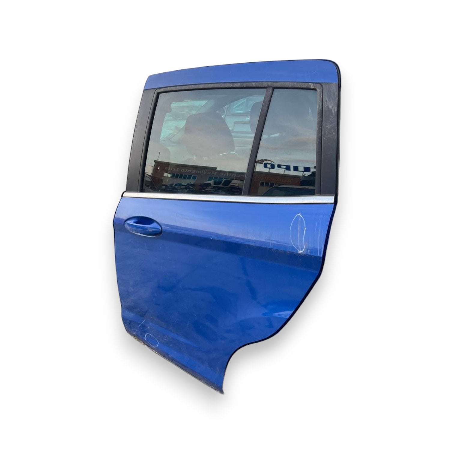 Porta / Portiera posteriore sinistra (sx) Ford B-Max (2012 al 2018) Blu