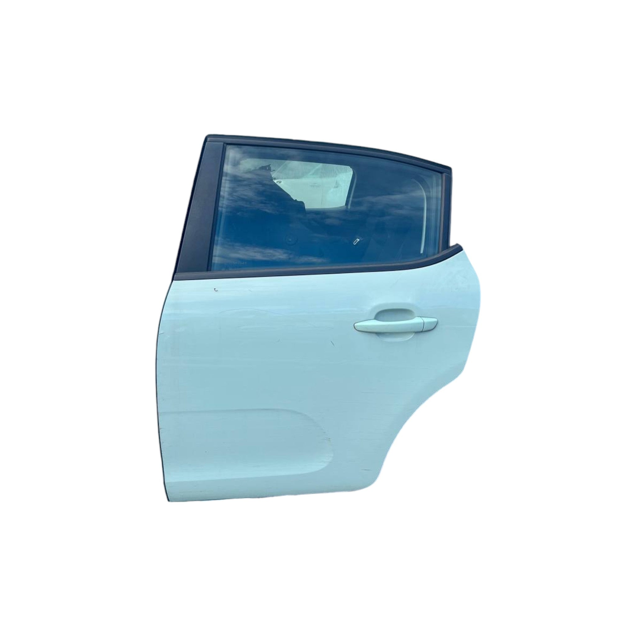 Porta / Portiera posteriore sinistra (sx) Verde Citroen C3 (2016>)