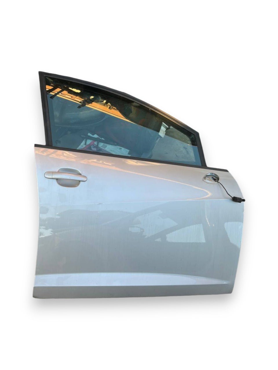 Porta / Portiera / Sportello anteriore destra (dx) Grigia Seat Ibiza (2015 al 2017)