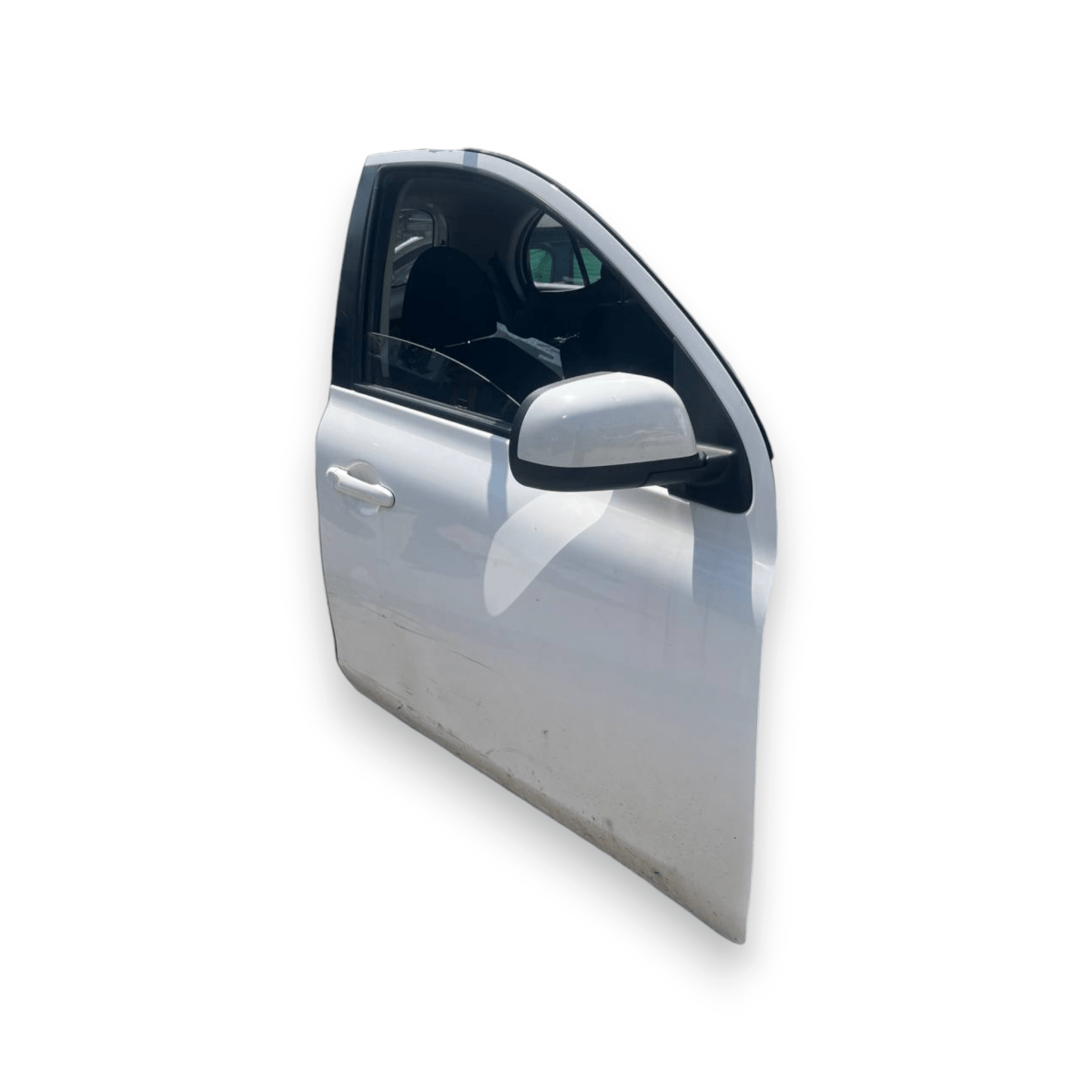 Porta / Portiera / Sportello anteriore destro (dx) Bianco Nissan Micra K13 5 Porte (2010 al 2017)