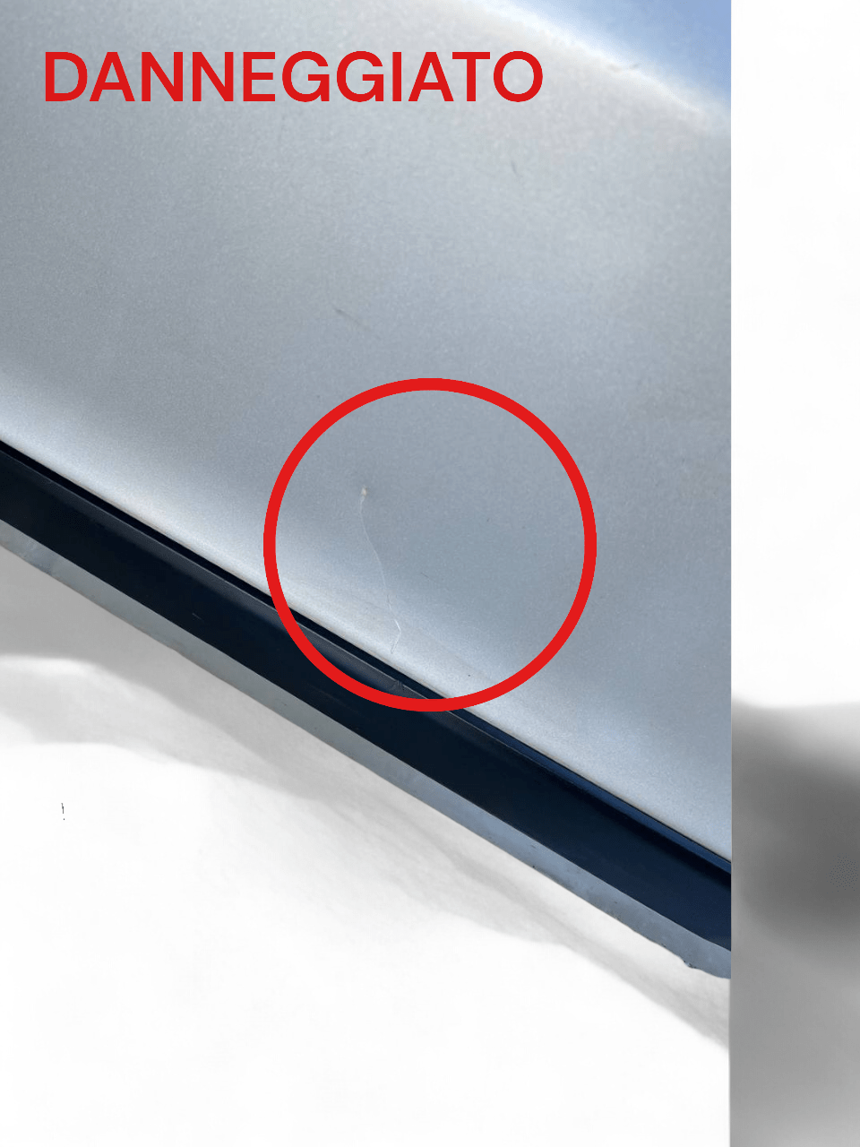 Porta / portiera / sportello anteriore destro grigio Fiat panda 169 4x4 (2003-2012)