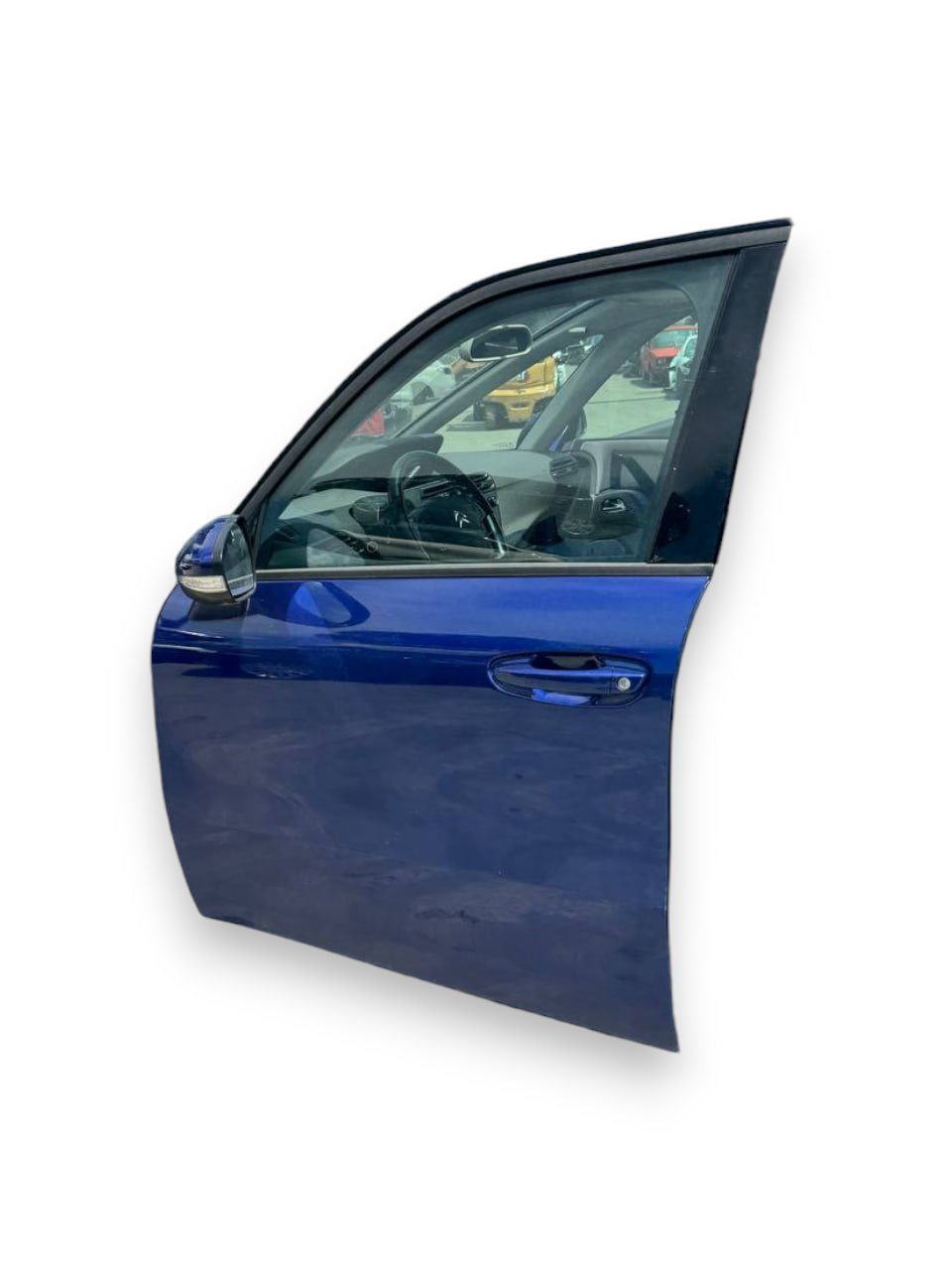 Porta / Portiera / Sportello anteriore sinistra blu Citroen C4 Picasso(2010-2018)