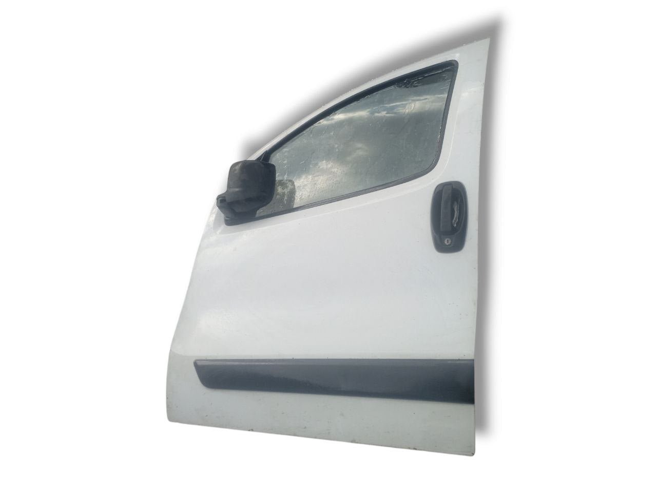Porta / Portiera / Sportello anteriore sinistra (sx) Bianca Fiat Fiorino / Fiat Qubo (2008)