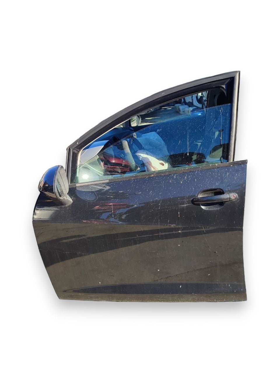 Porta / Portiera / Sportello anteriore sinistra (sx) Grigia Seat Ibiza (2009)