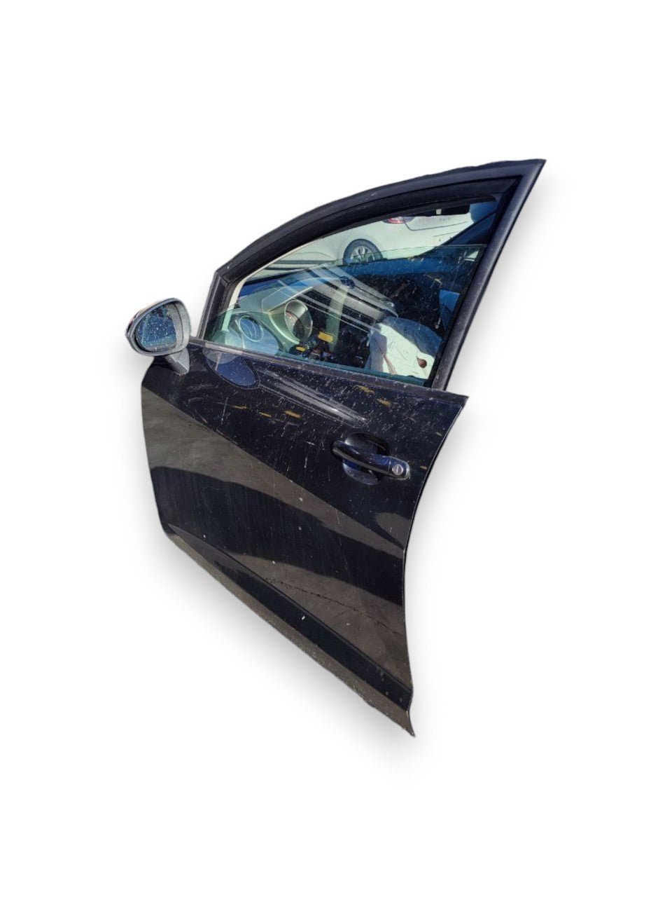 Porta / Portiera / Sportello anteriore sinistra (sx) Grigia Seat Ibiza (2009)