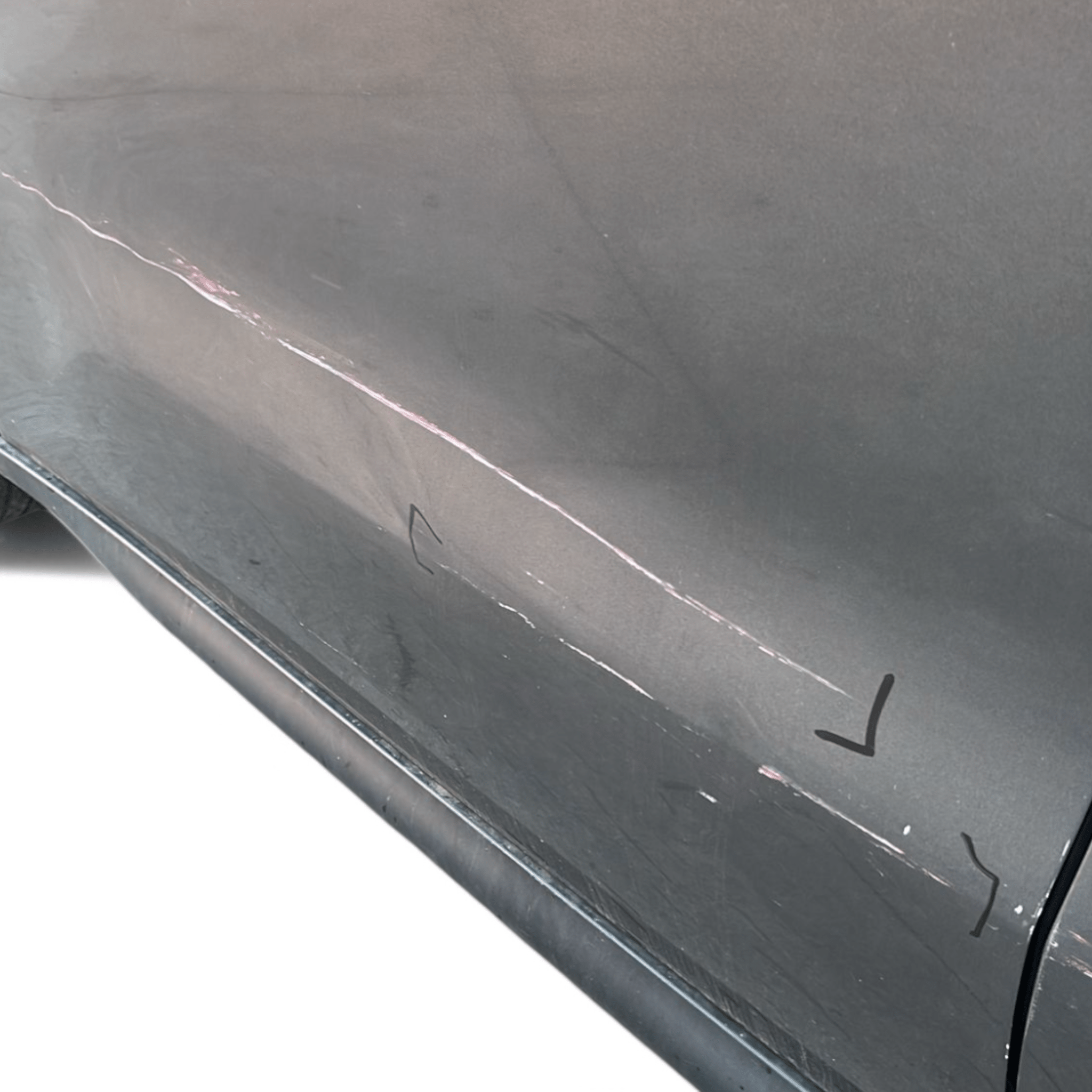 Porta / portiera / sportello anteriore sinistro grigio Citroen C3 Aircross (2017->)