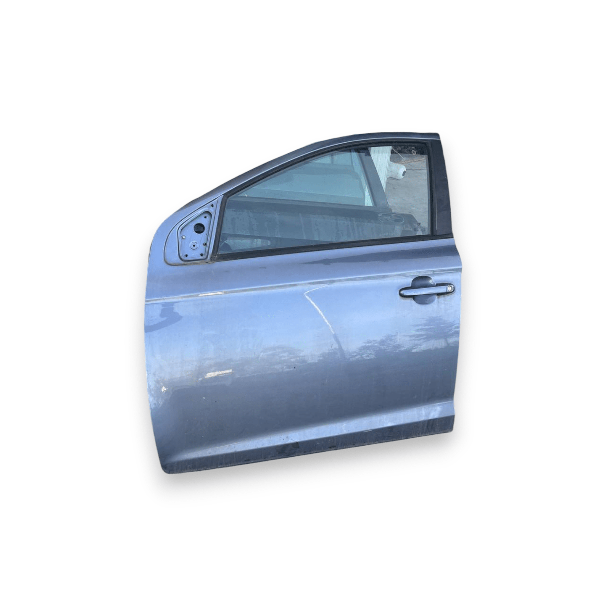 Porta / Portiera / Sportello anteriore sinistro (sx) Grigia Hyundai I20 I (2008 al 2014)