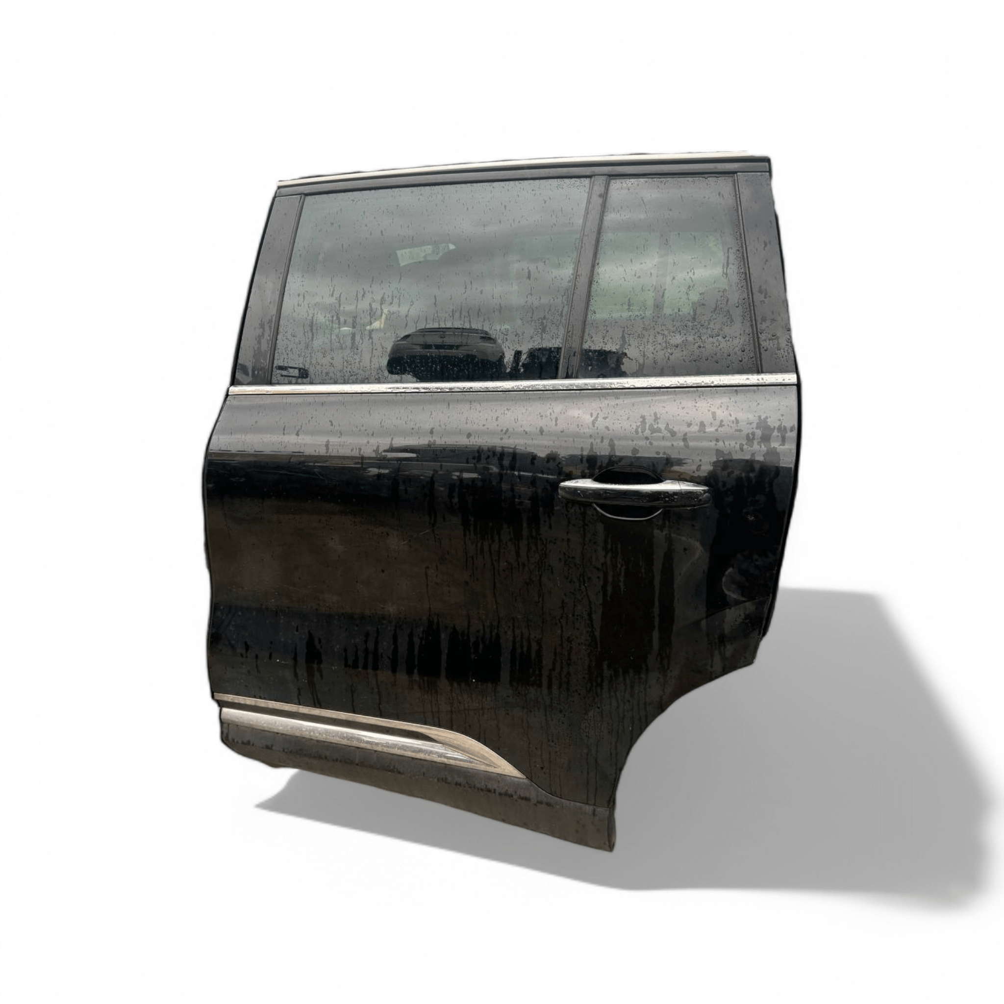 Porta / Portiera / sportello nero posteriore sinistro nero Renault Espace (2015-2023)