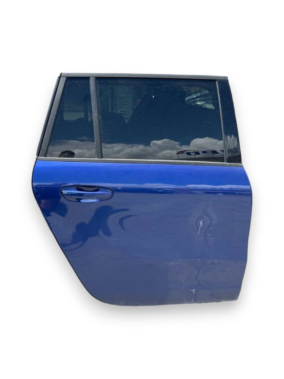 Porta / Portiera / Sportello posteriore destra blu Citroen C4 Grand Picasso(2010-2018)