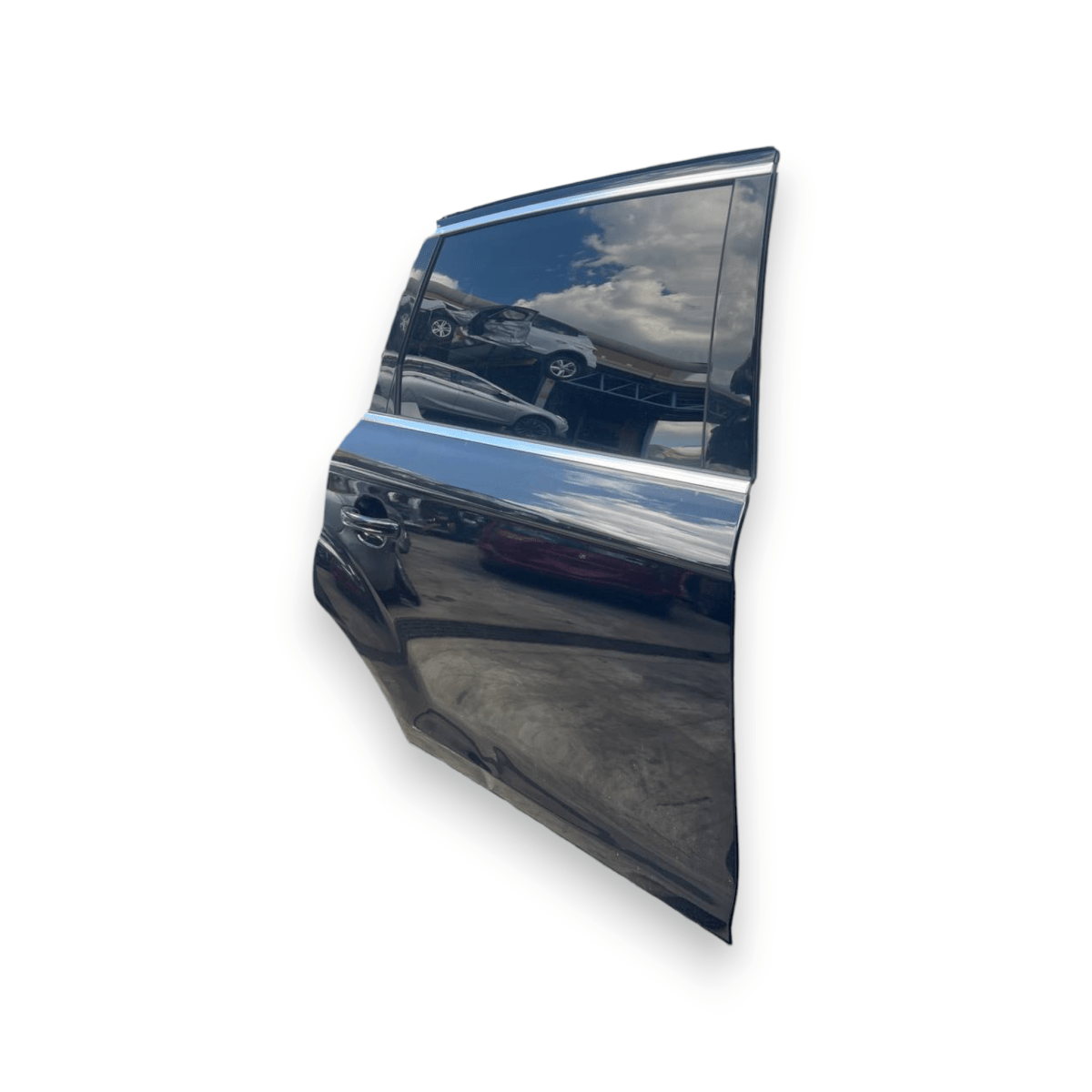 Porta / Portiera / Sportello posteriore destra (dx) Nera Audi Q7 I (2005 al 2015)