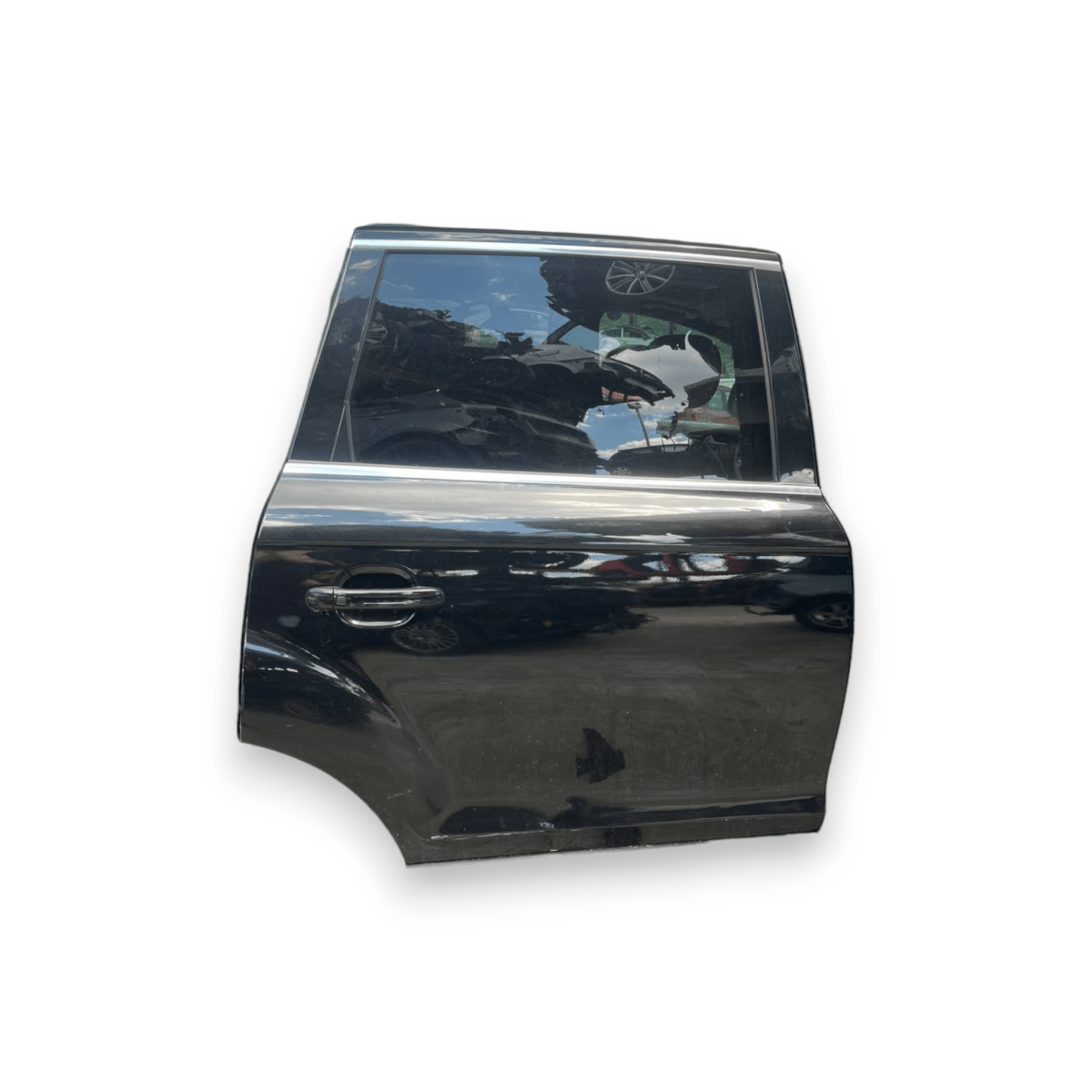 Porta / Portiera / Sportello posteriore destra (dx) Nera Audi Q7 I (2005 al 2015)