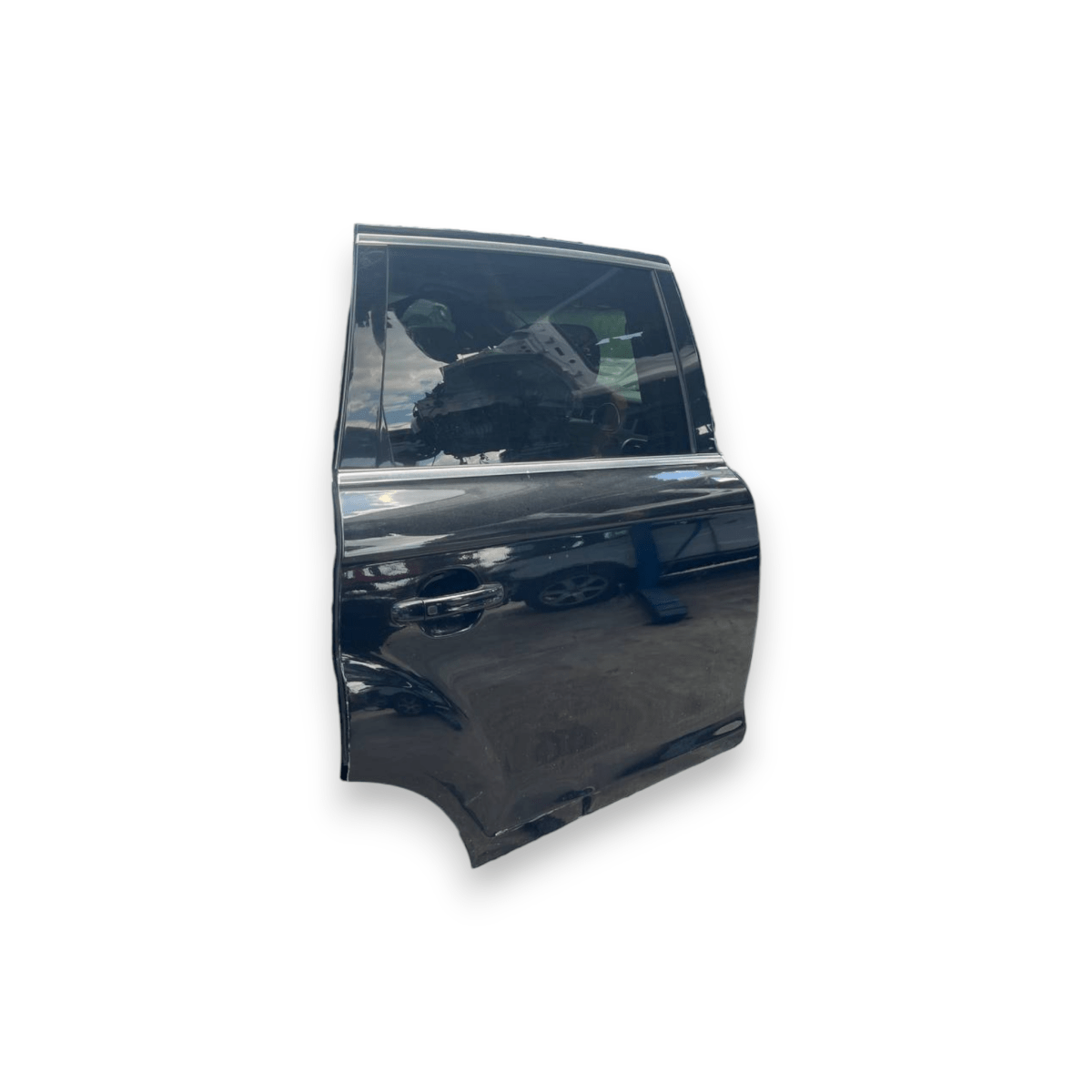 Porta / Portiera / Sportello posteriore destra (dx) Nera Audi Q7 I (2005 al 2015)