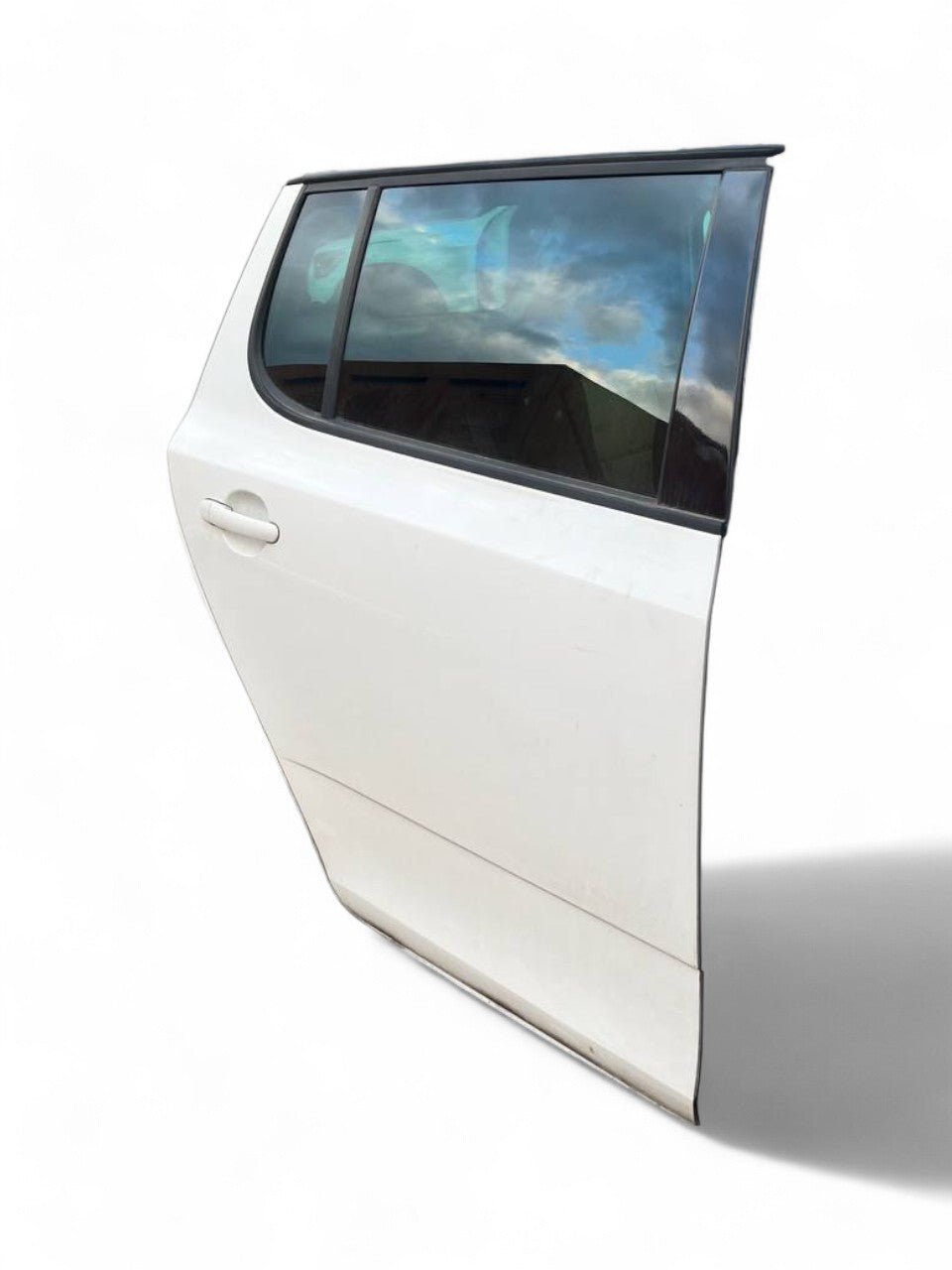 Porta / Portiera / Sportello posteriore destro bianco Skoda Fabia NJ (2014-2021)