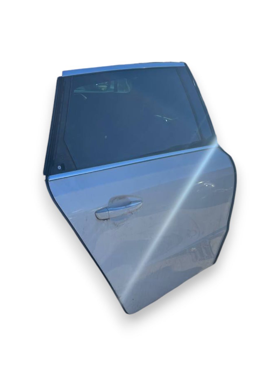Porta / Portiera / Sportello posteriore destro (dx) Blanc Banquise Peugeot 508 SW (2014)