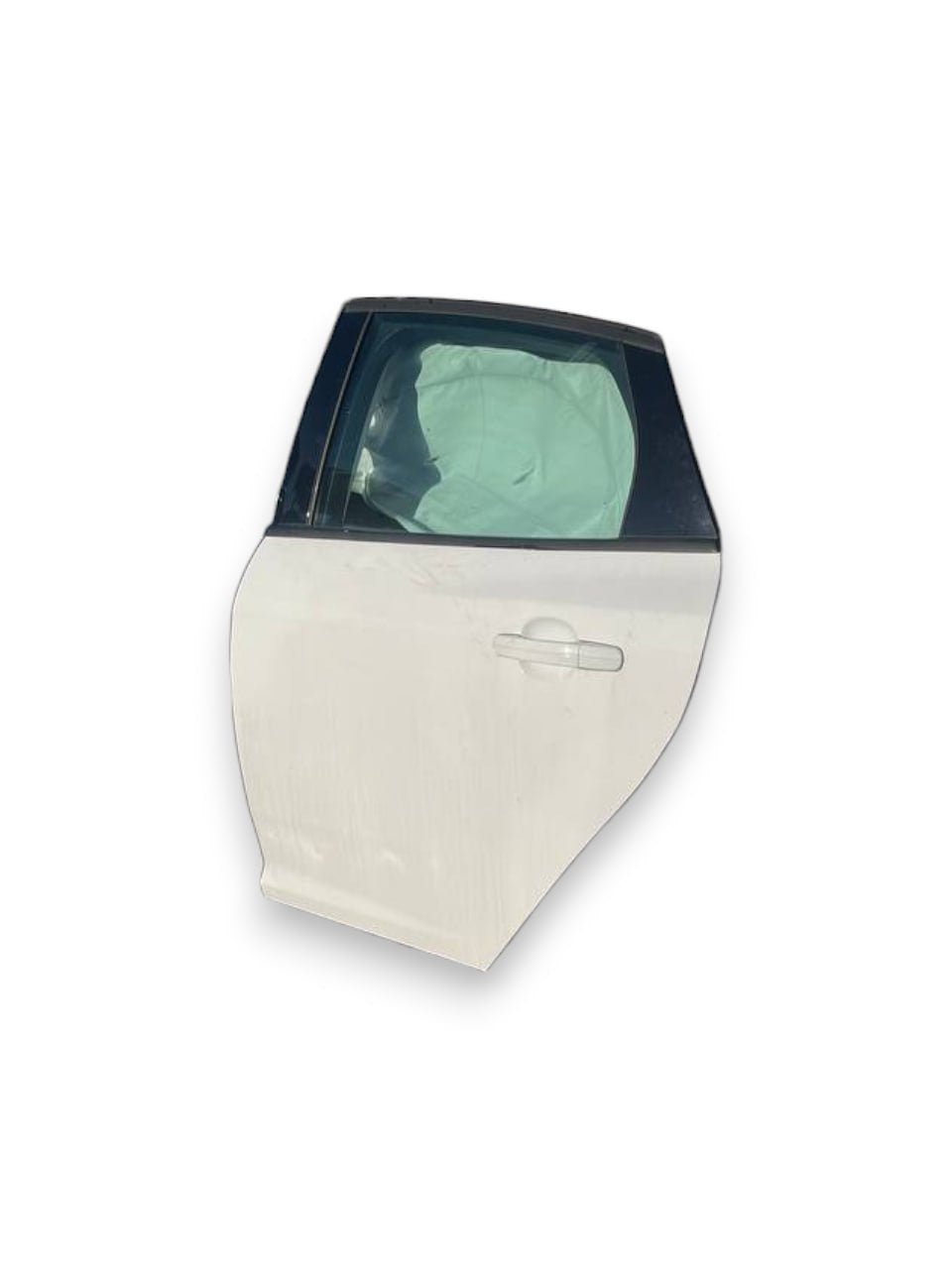 Porta / Portiera / Sportello posteriore sinistra (sx) Bianco Ford Focus Berlina (2015)