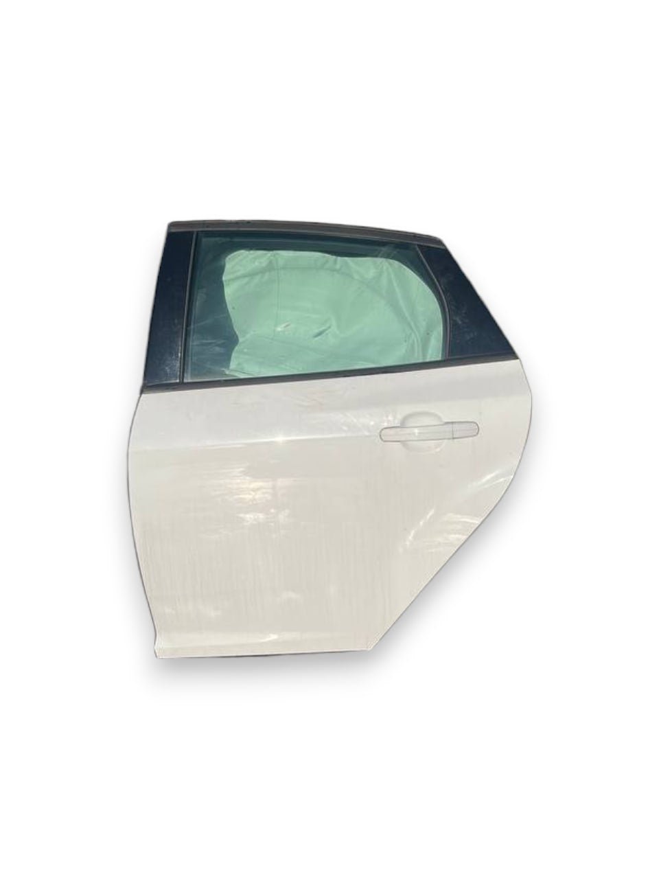 Porta / Portiera / Sportello posteriore sinistra (sx) Bianco Ford Focus Berlina (2015)