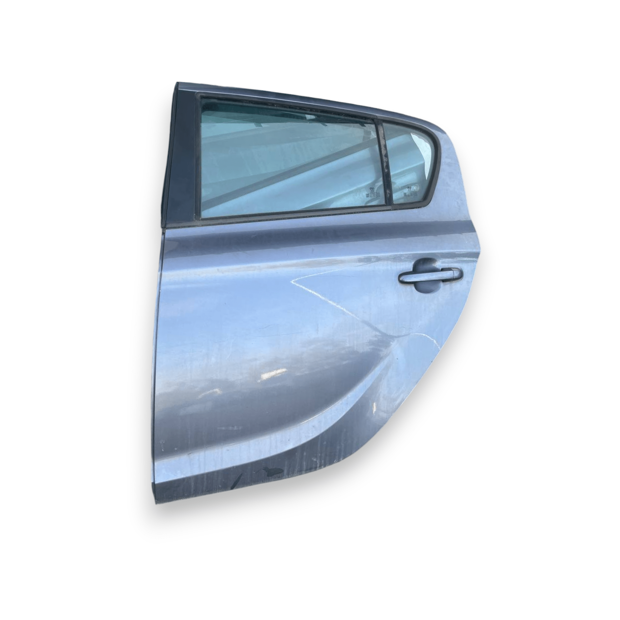 Porta / Portiera / Sportello posteriore sinistra (sx) Grigia Hyundai I2O I (2008 al 2014)