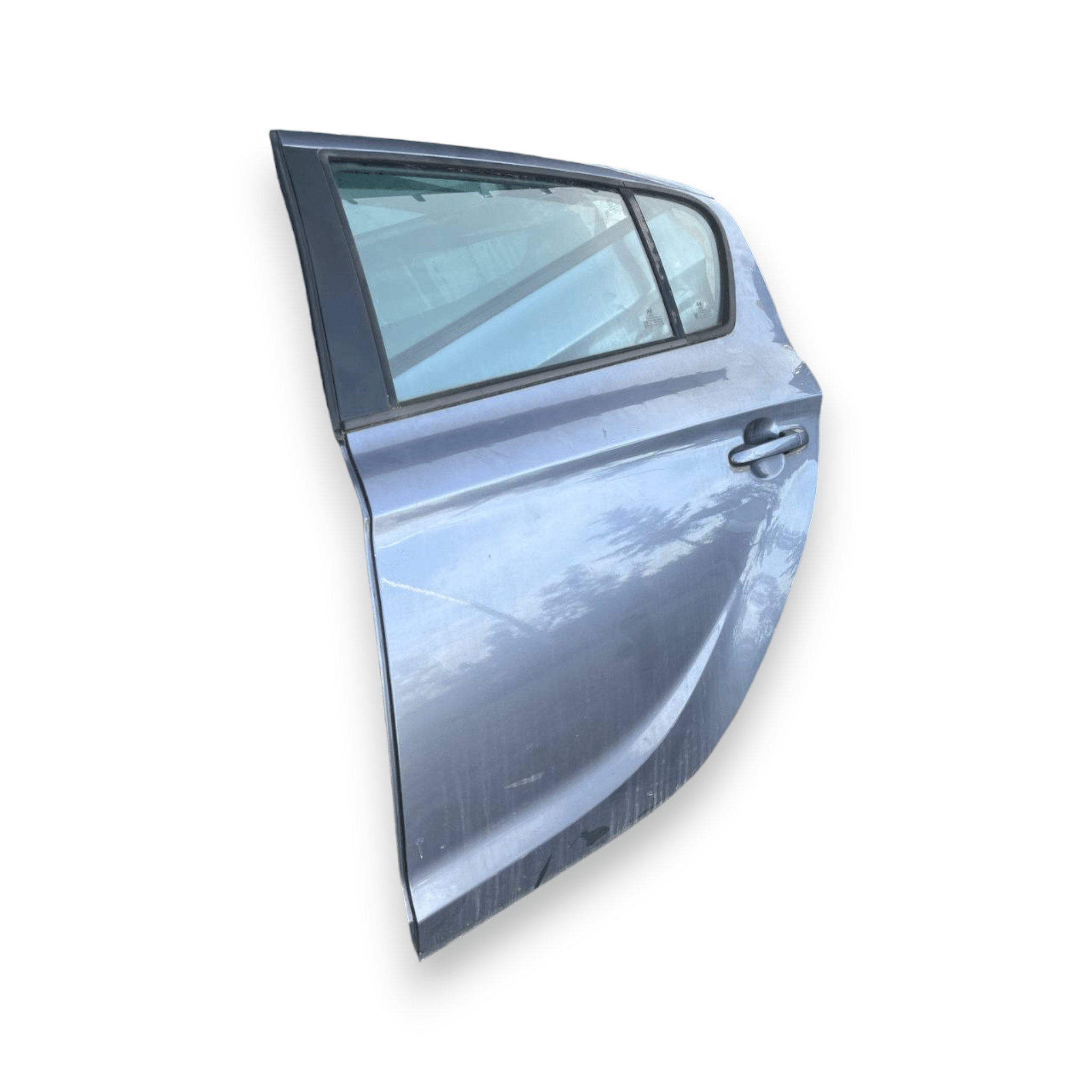 Porta / Portiera / Sportello posteriore sinistra (sx) Grigia Hyundai I2O I (2008 al 2014)