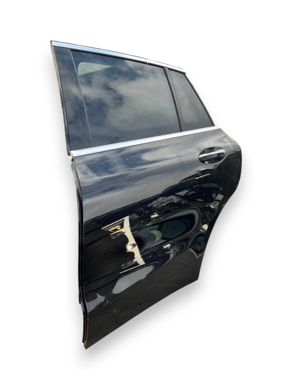 Portiera posteriore sinistra (sx) Mercedes - Benz EQC (2019 al 2024) Nera Porta / Portiera / Sportello