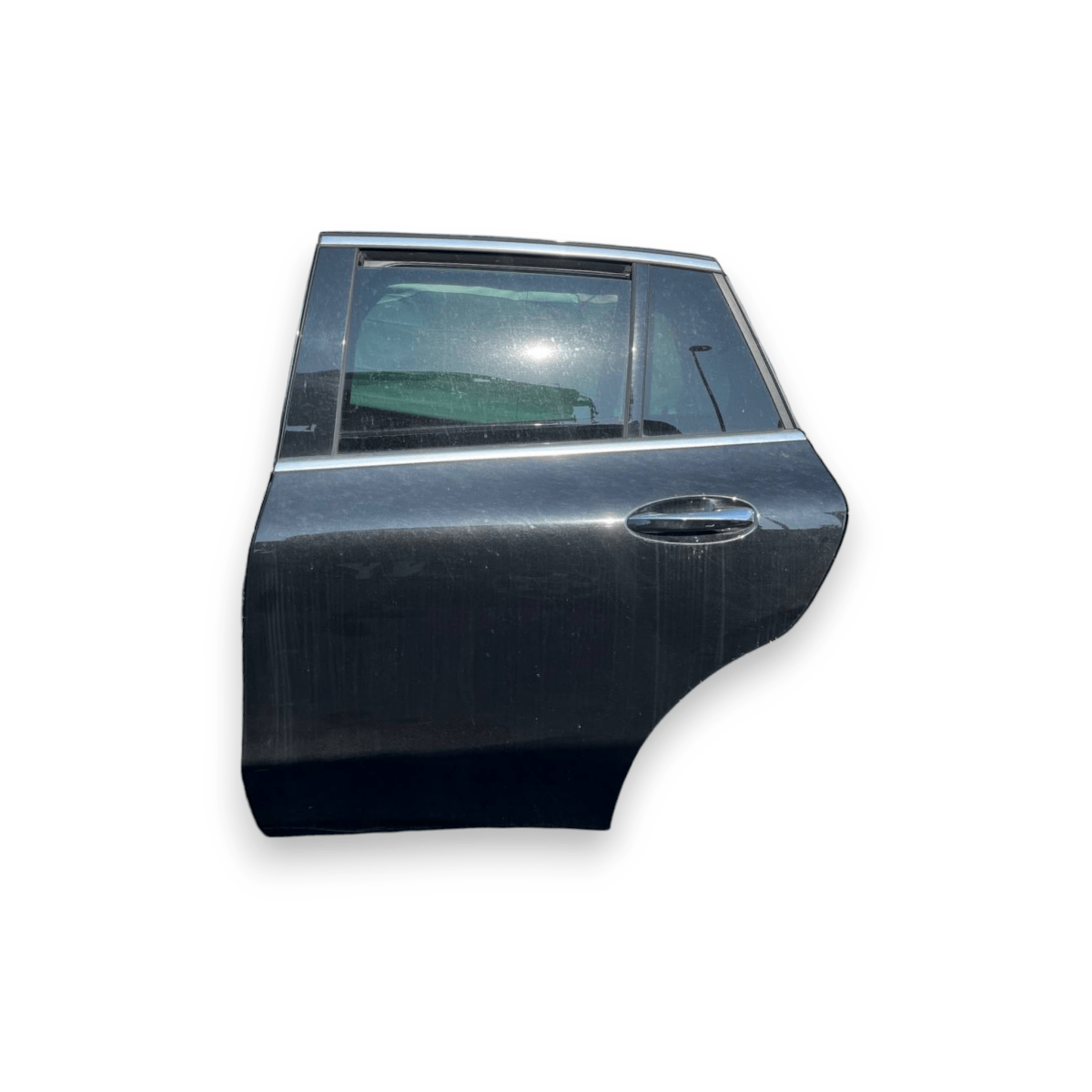 Portiera  posteriore sinistra (sx) Nera Mercedes - Benz EQC (2019 al 2023) Porta / Portiera / Sportello