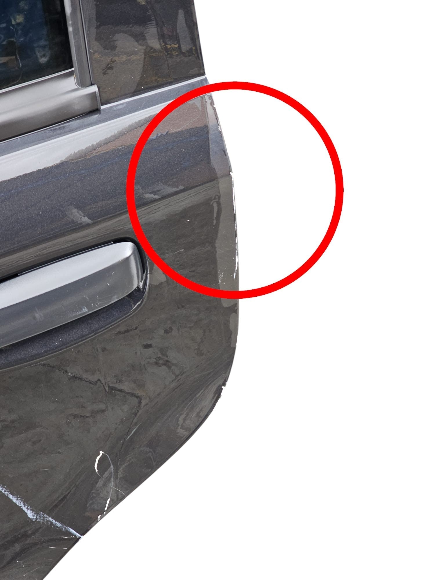 Porta / Portiera / Sportello Posteriore Sinistro Nero Fiat Panda 169 (2003-2012)