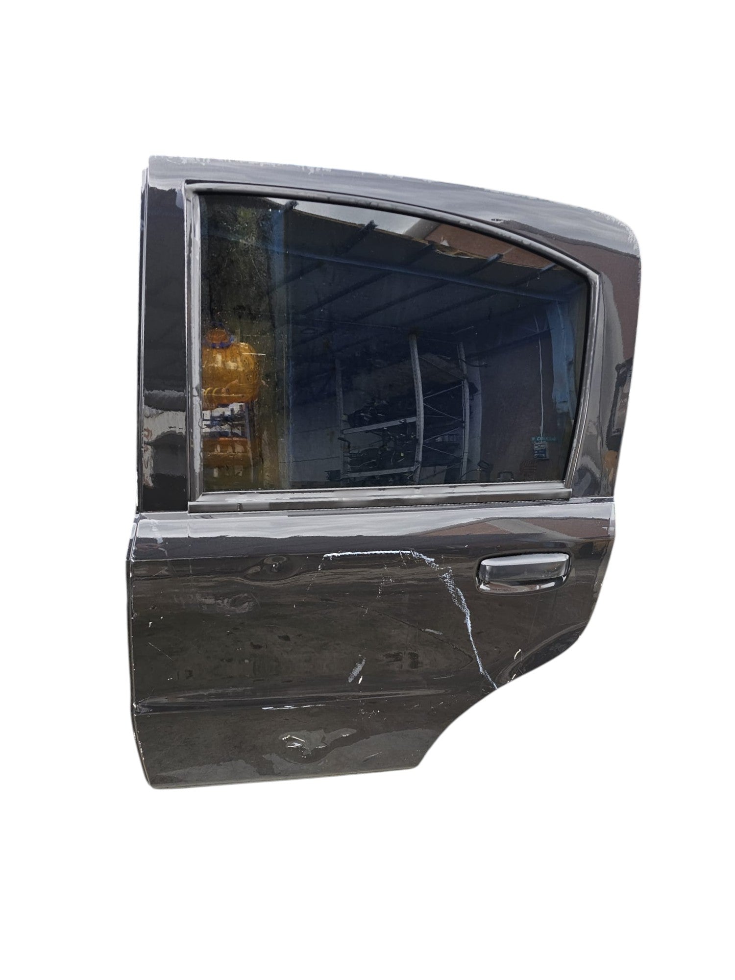 Porta / Portiera / Sportello Posteriore Sinistro Nero Fiat Panda 169 (2003-2012)
