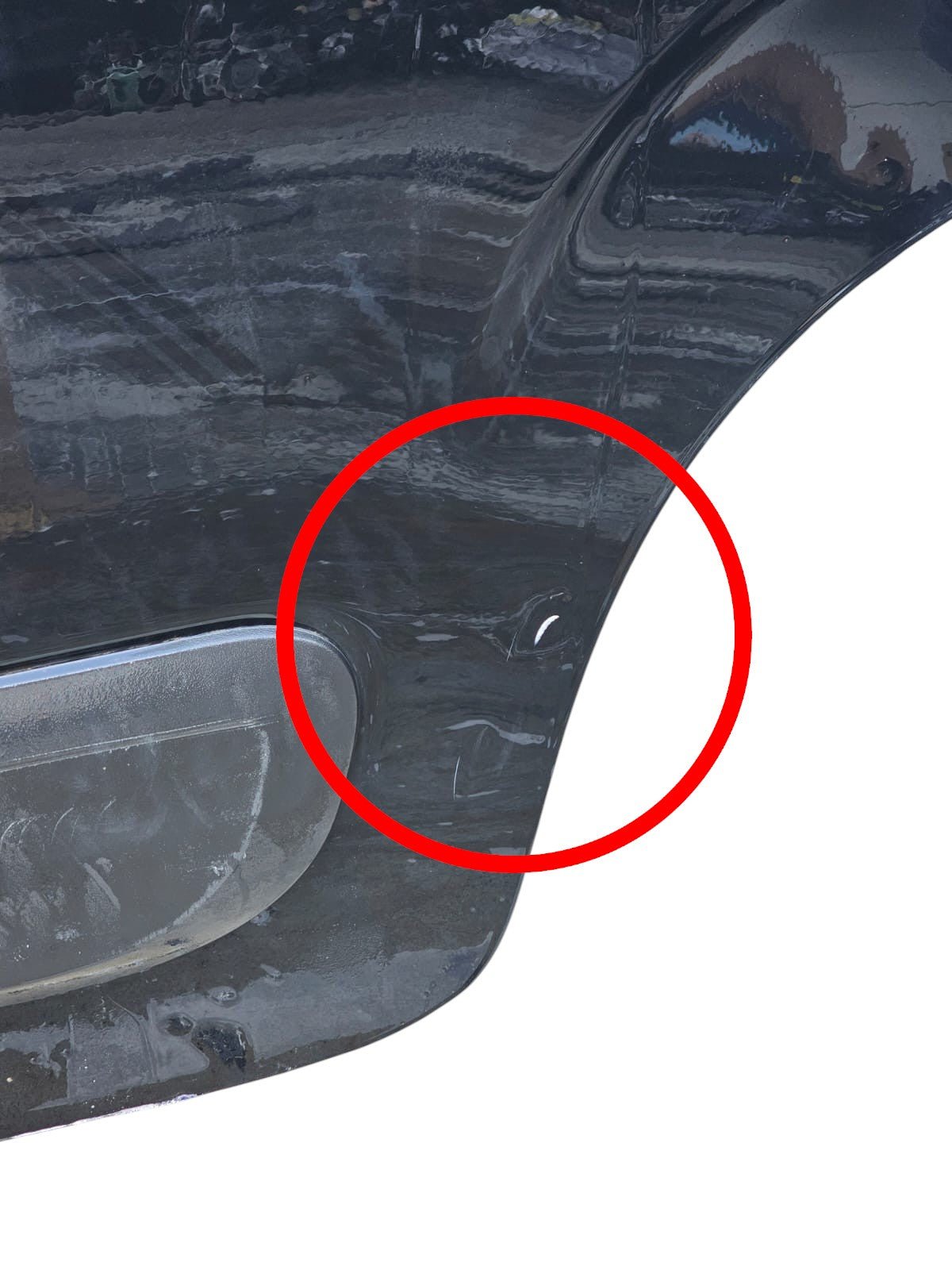 Porta / Portiera / Sportello Posteriore Sinistro Nero Fiat Panda 312 (2012->E)