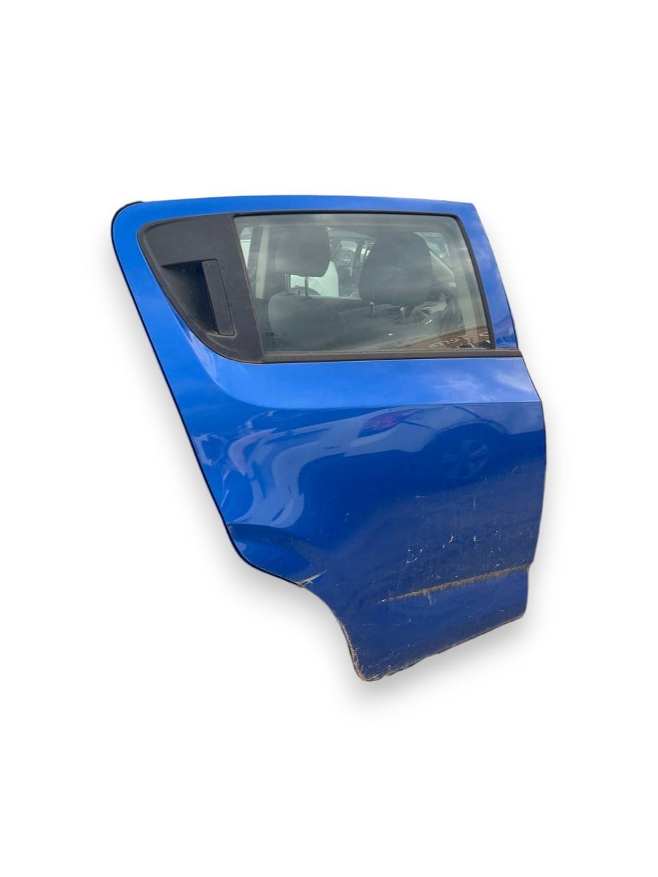 Porta posteriore destra blu elettrico Chevrolet Aveo (2011-2020) / portiera / sportello