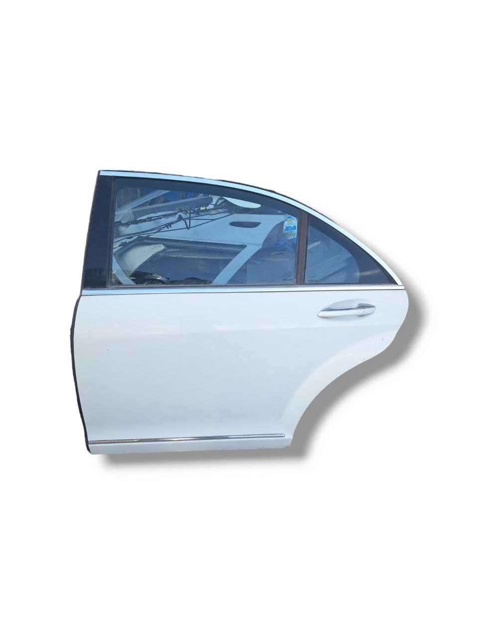 Porta Posteriore sinistra bianca Mercedes-Benz Classe S W221 (2006-2013) Portiera / Sportello