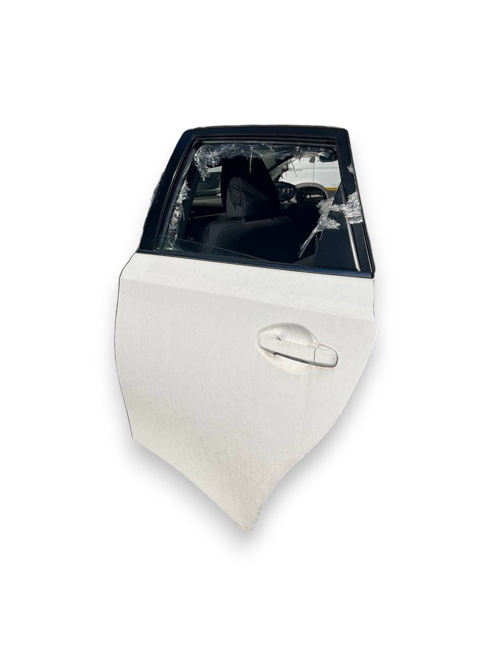 Porta posteriore sinistra Bianca Toyota Auris Hybrid (2012-2018)/ Portiera / Sportello