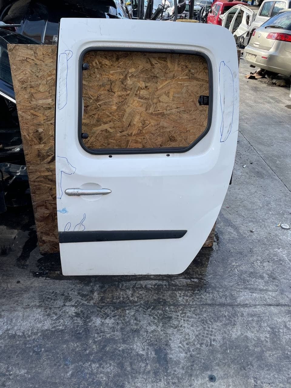 Porta posteriore sinistra Renault Kangoo - BIBA-RICAMBI