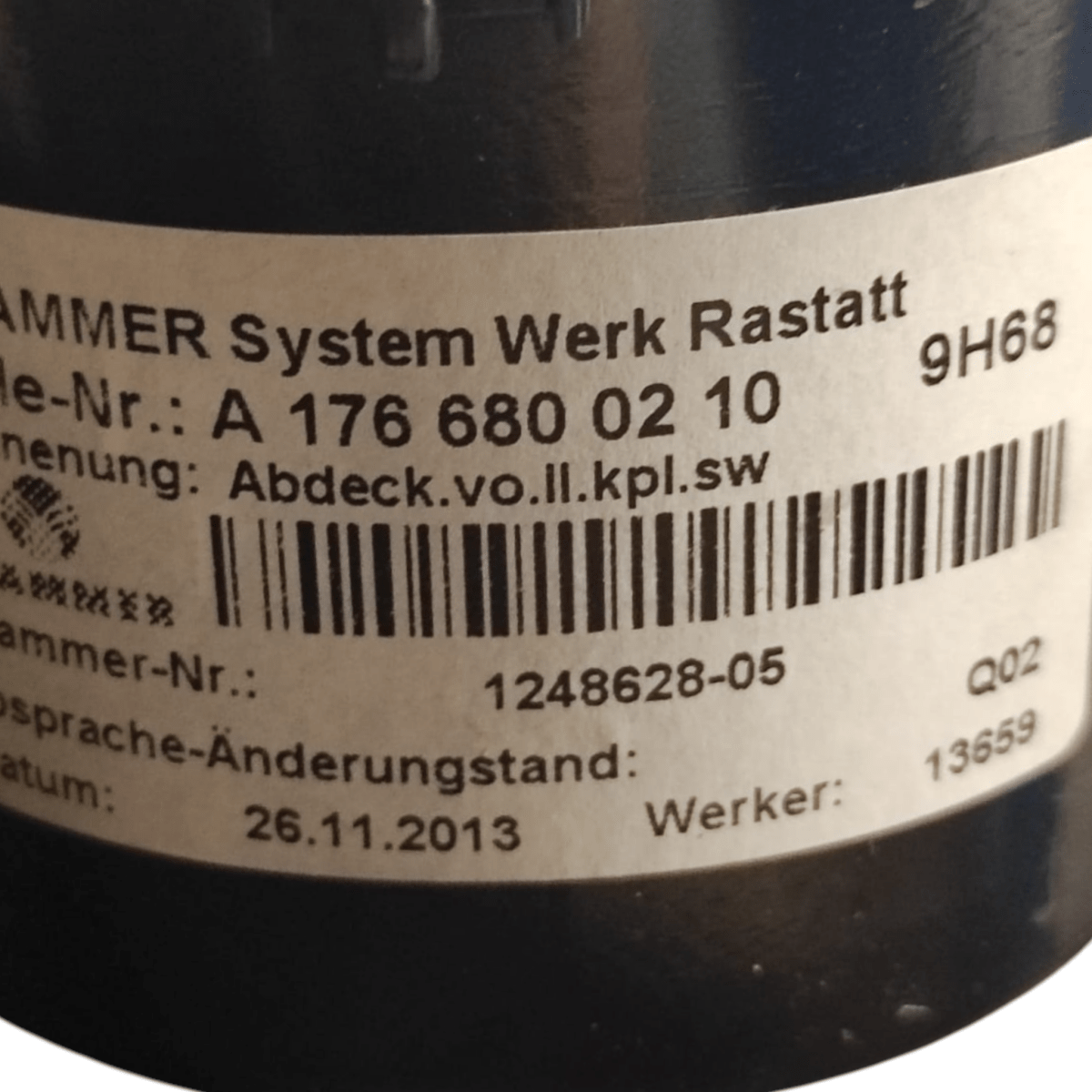 Portabicchieri mercedes classe a w176 cod: a1766800210 (2012-2018)