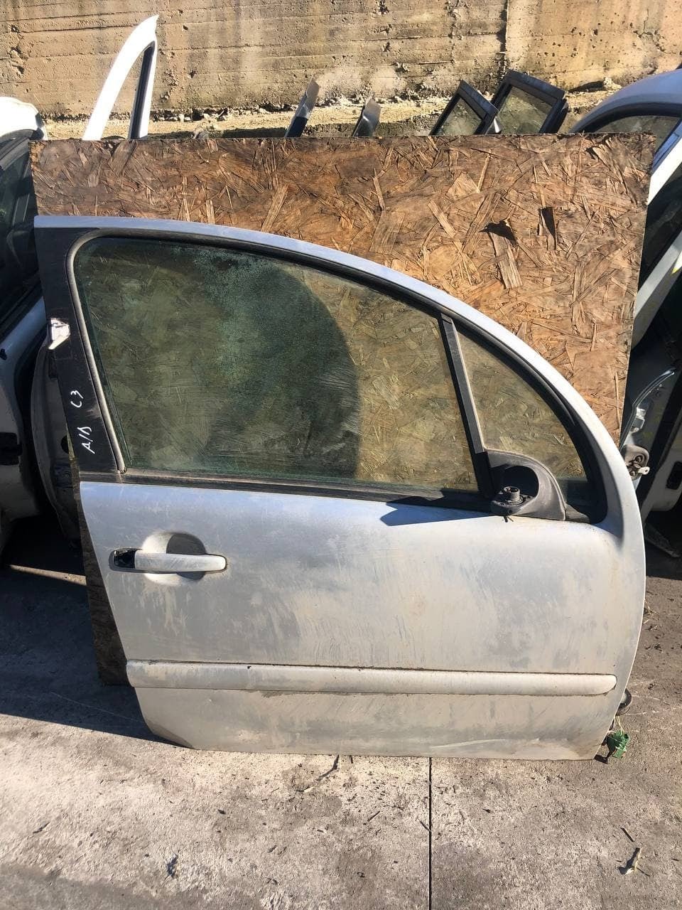 Portiera anteriore Dx Citroen C3 grigio 2003