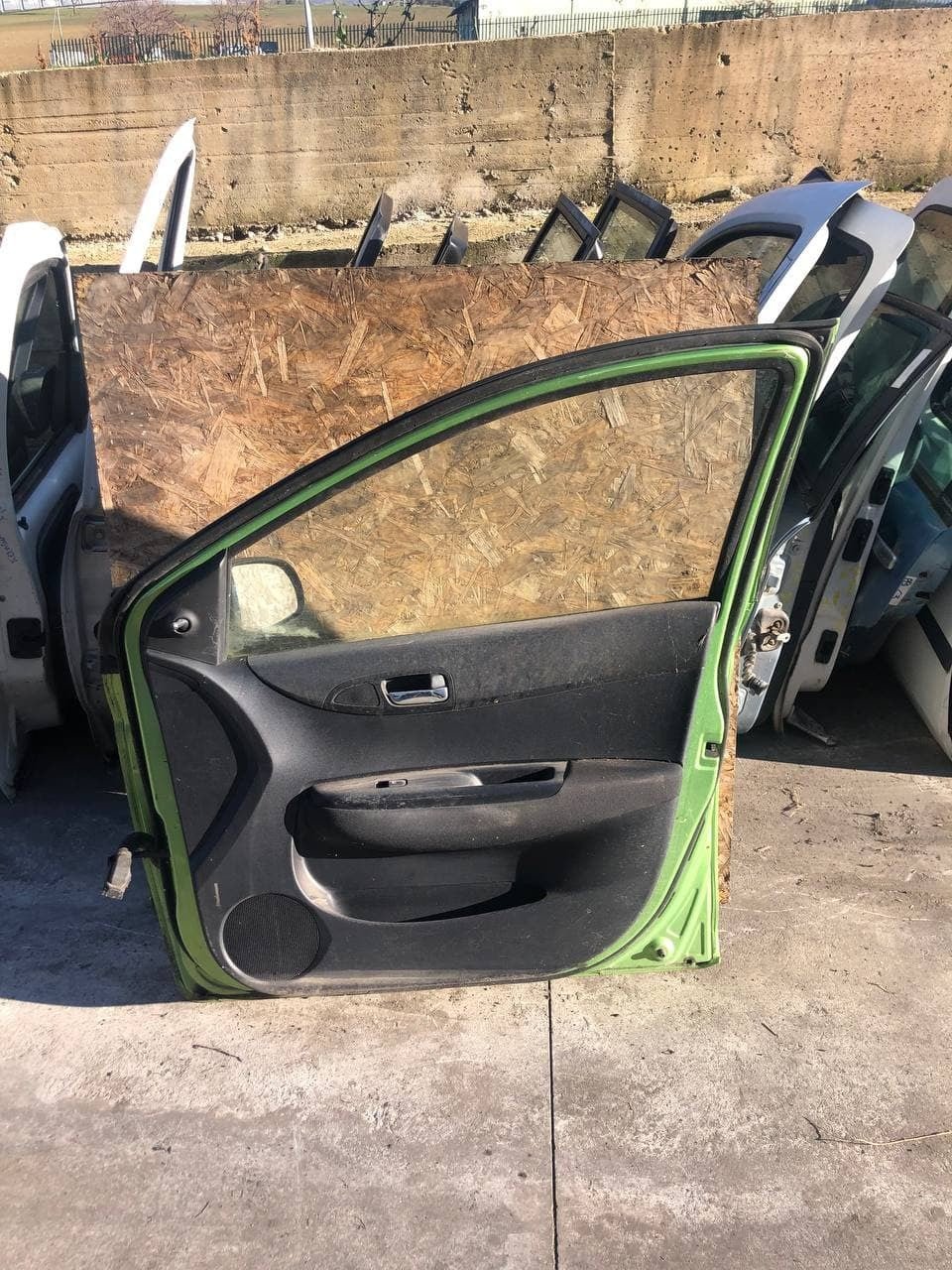Portiera anteriore Dx Hyundai I20 verde 2012