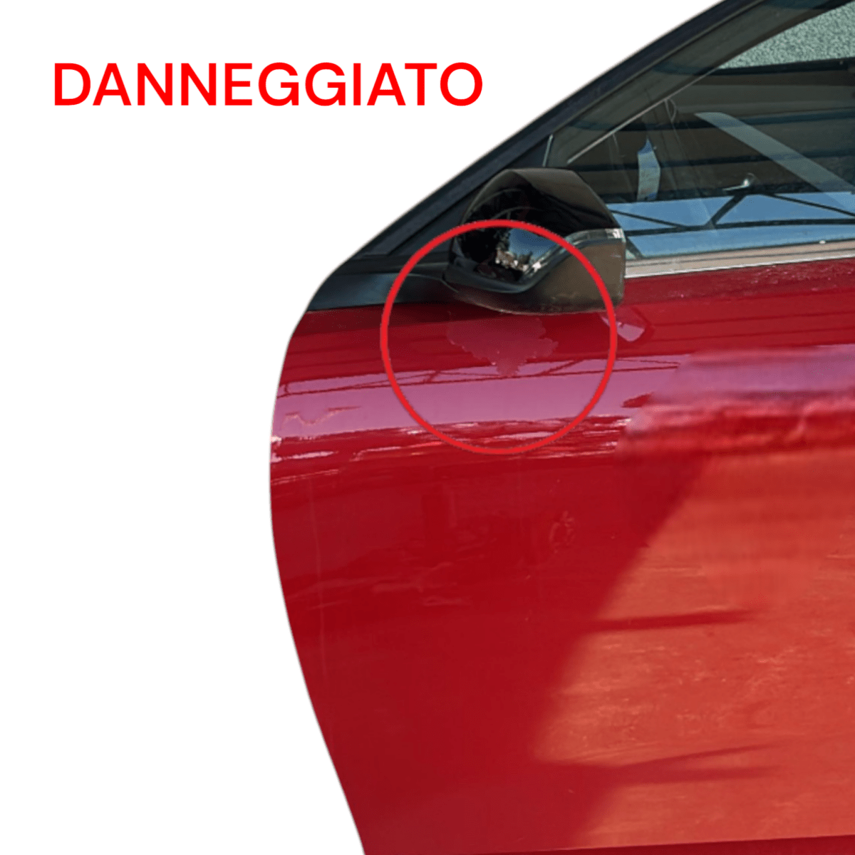 Portiera anteriore sinistra rossa Opel Astra L (2022 > ) porta / sportello