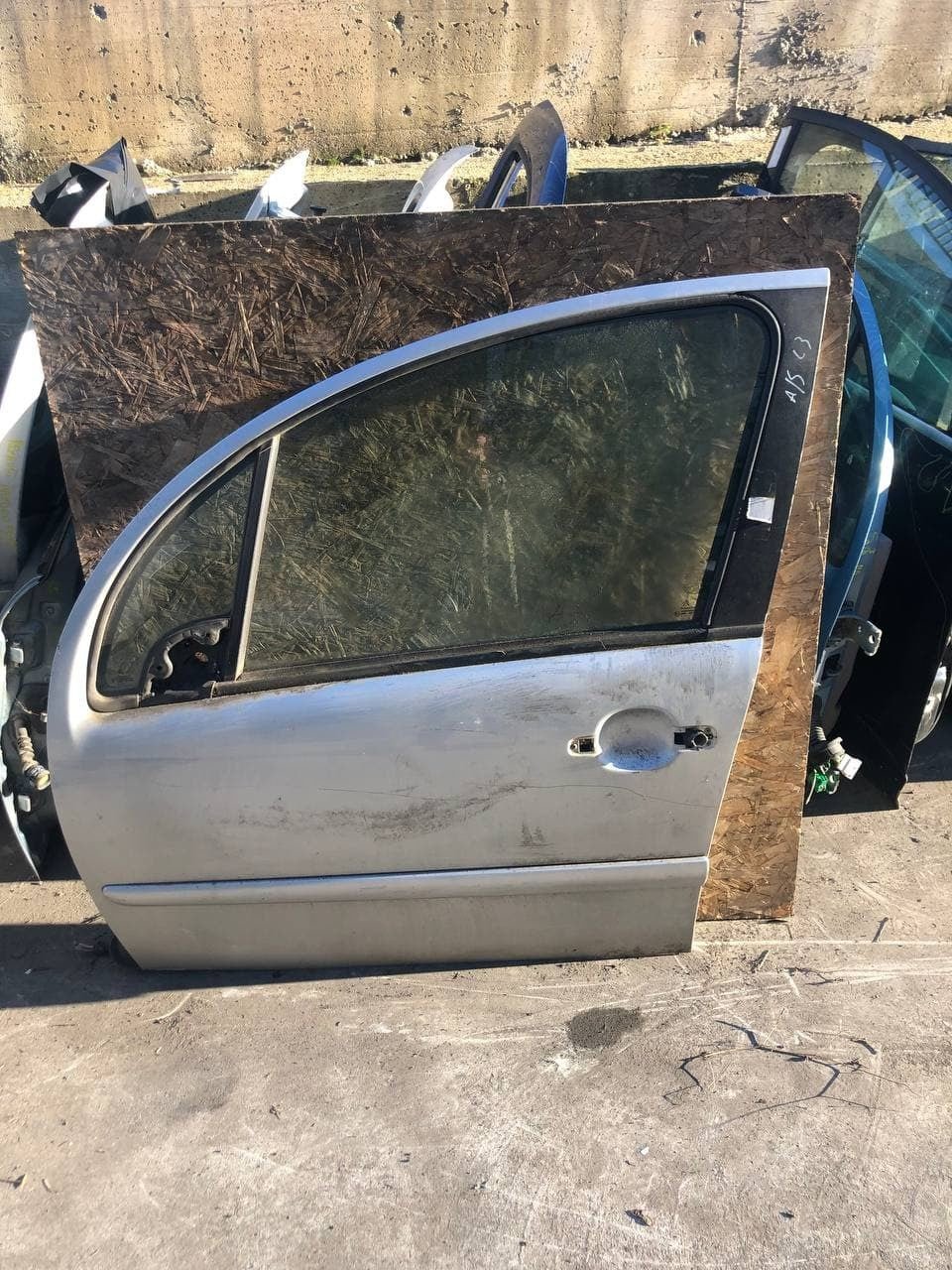 Portiera anteriore sx Citroen C3 grigio 2003
