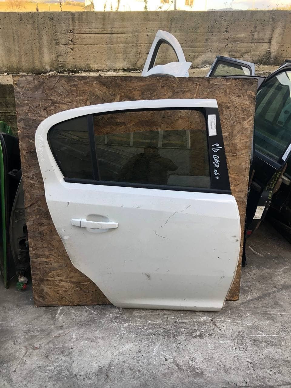 Portiera posteriore Dx Opel corsa bianca 2006