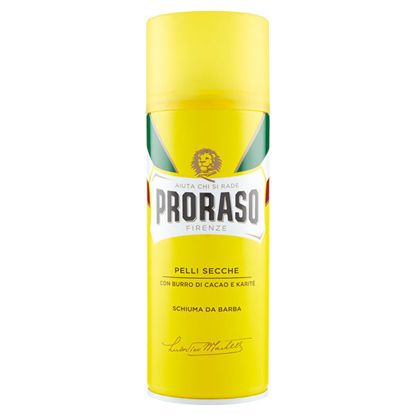PRORASO SCHIUMA DA BARBA TUTTE LE BARBE NUTRIENTE 400 ML - BIBA-RICAMBI