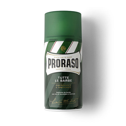 PRORASO SCHIUMA DA BARBA TUTTE LE BARBE RINFRESCANTE 400 ML - BIBA-RICAMBI