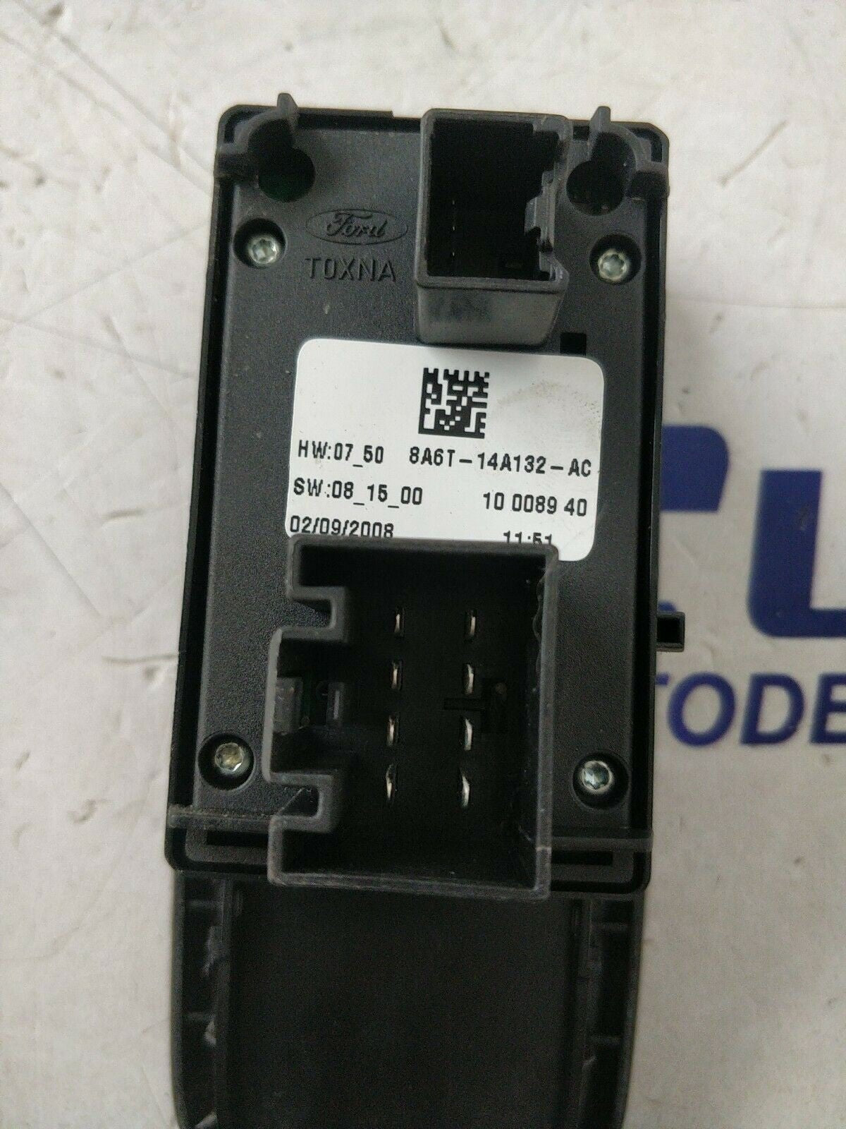 Pulsantiera alzacristalli ant. SX Ford Fiesta dal 2009 al 2017 cod: 8A6T-14A132-