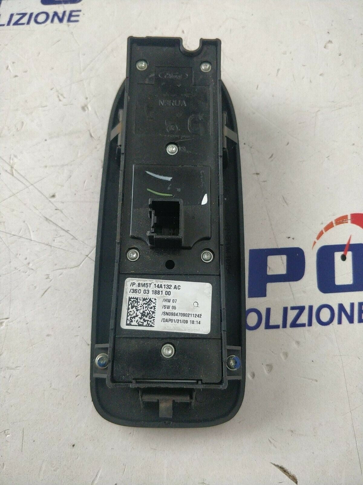 Pulsantiera Alzacristalli Anteriore Sinistro FORD Kuga ( Cbv )  8M5T14A132AC - BIBA-RICAMBI