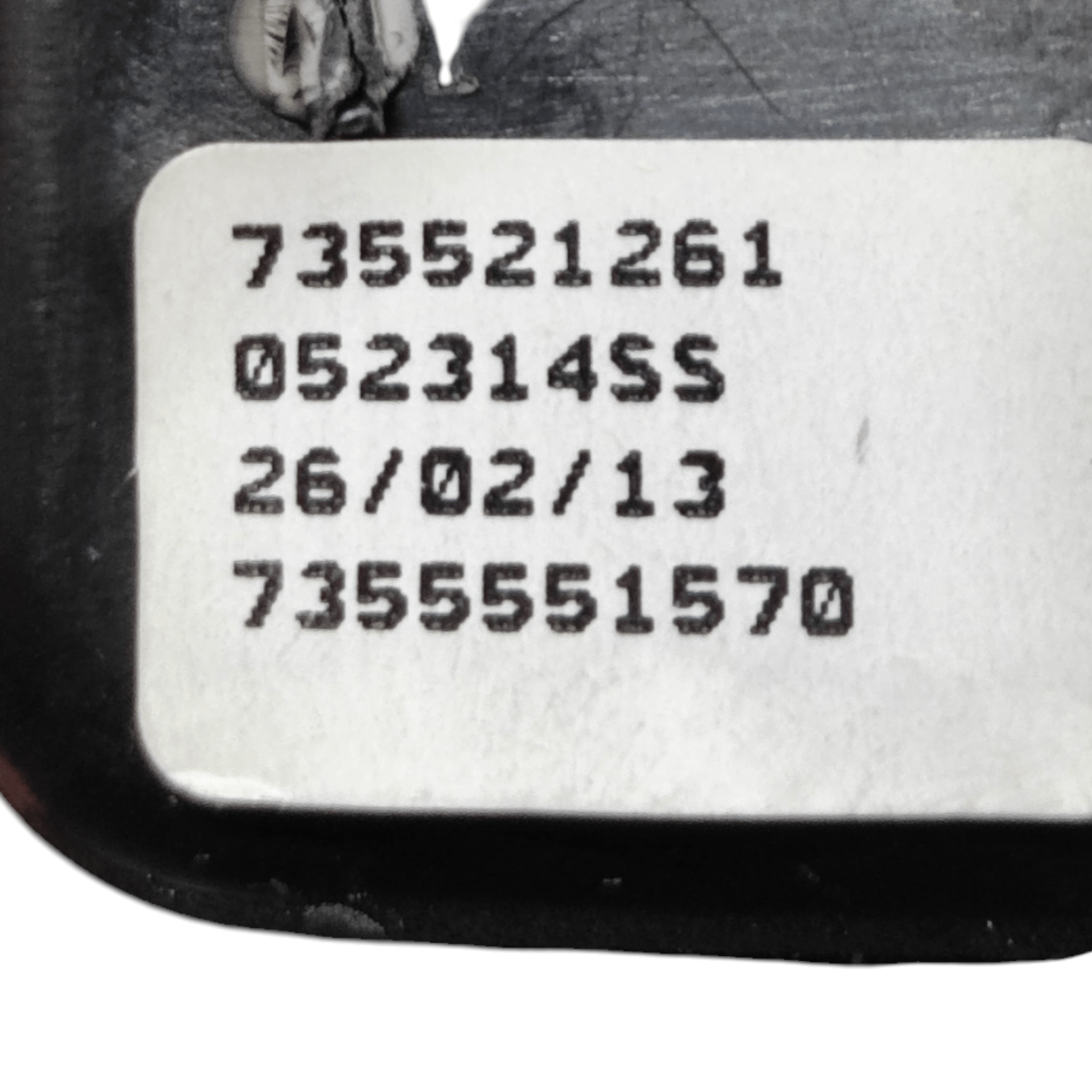 Pulsantiera Alzavetri Posteriore Fiat 500L COD: 735521261 (2012-2022)