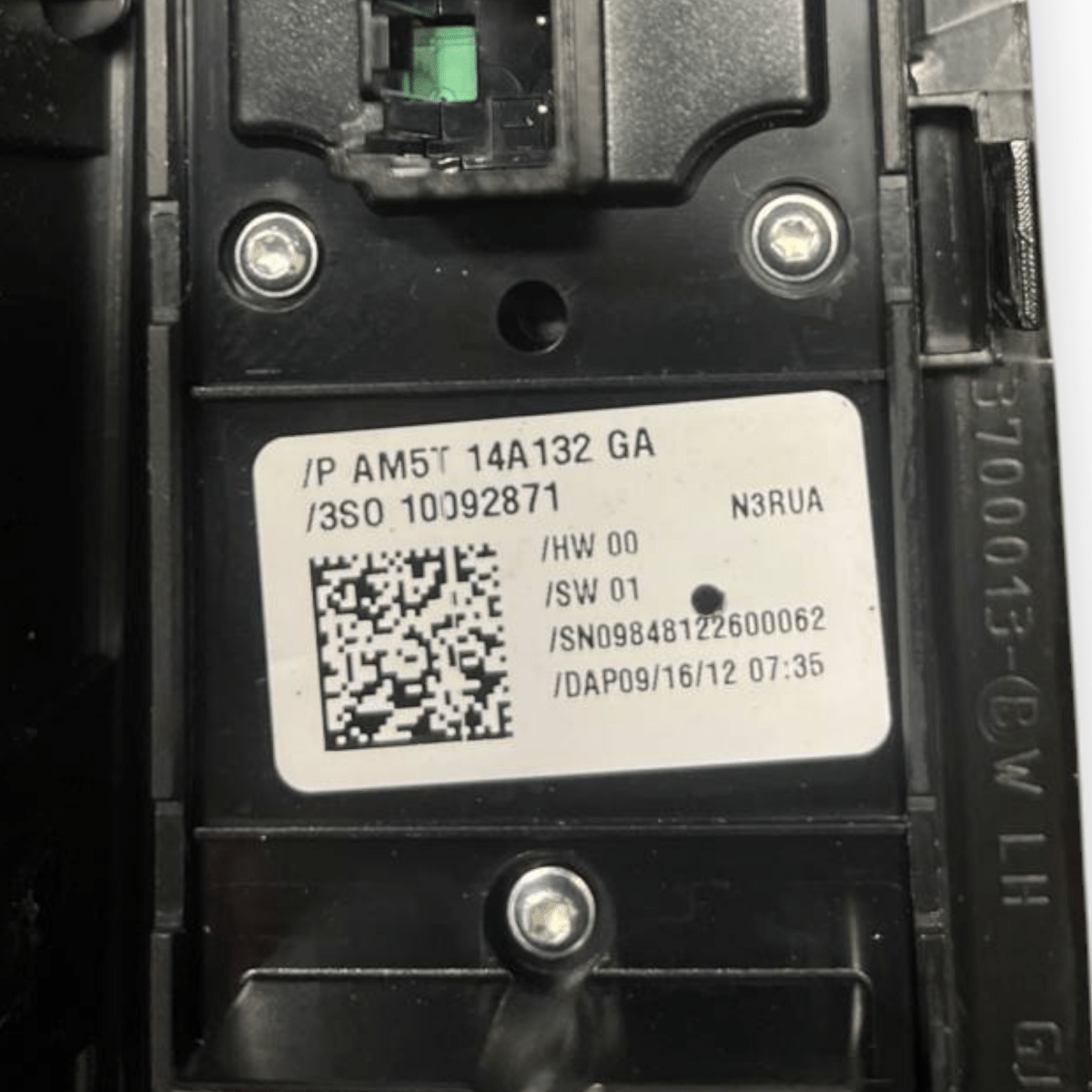 Pulsantiera Alzavetro anteriore sinistra (sx) Ford B-Max (2012 al 2018) cod: 14A132GA