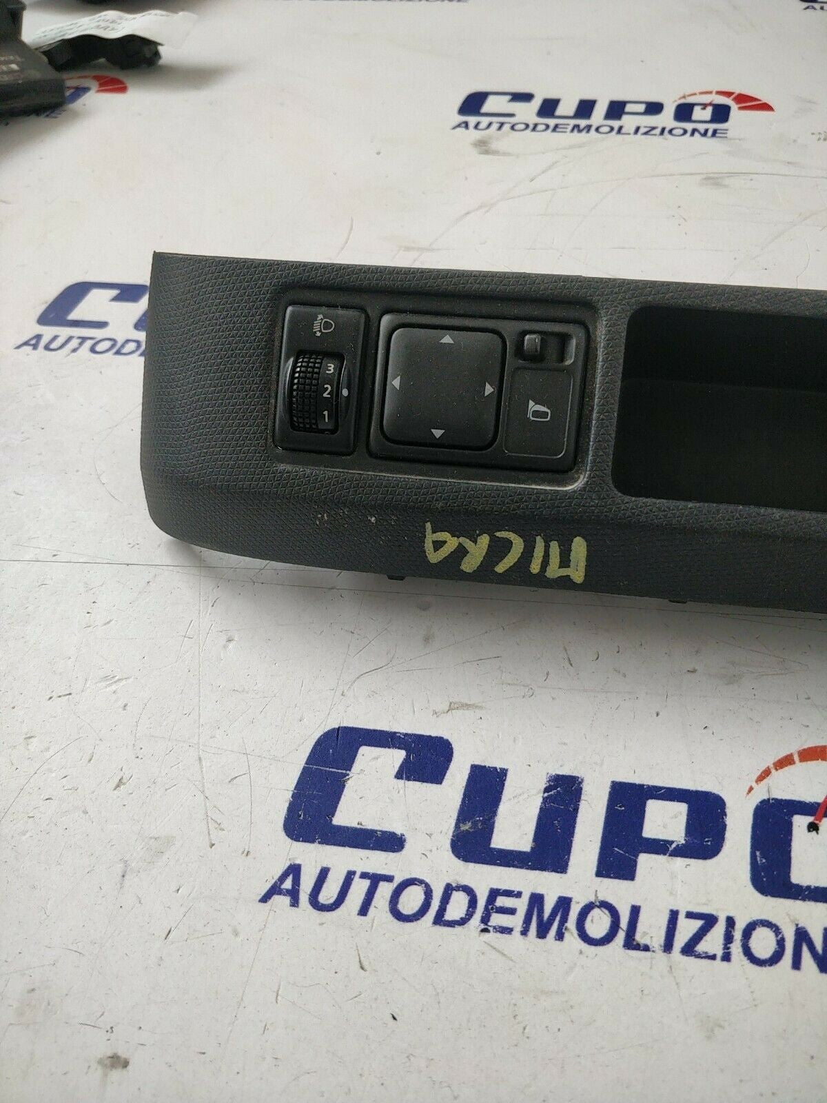 Pulsantiera Regolaz. Specchietti e Altezza Fari Nissan Micra K12 05 68485 K10121 - BIBA-RICAMBI