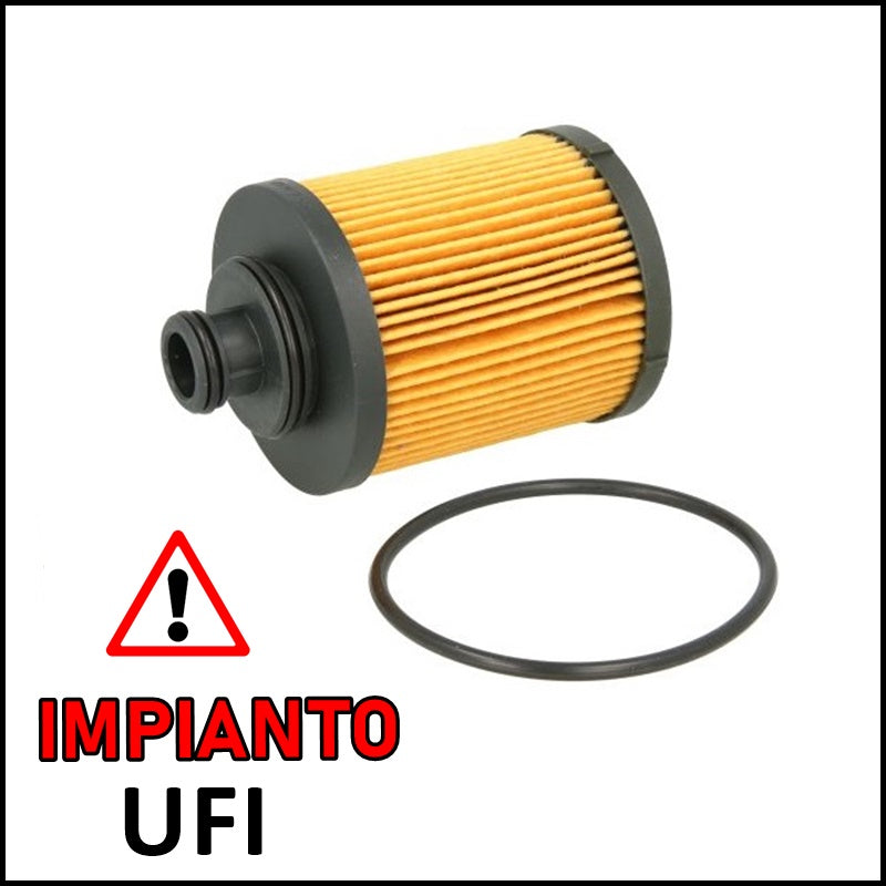 A. Filtro Olio Motore Euro 4 [ solo per impianto UFI ] art.7429 BIBA-RICAMBI