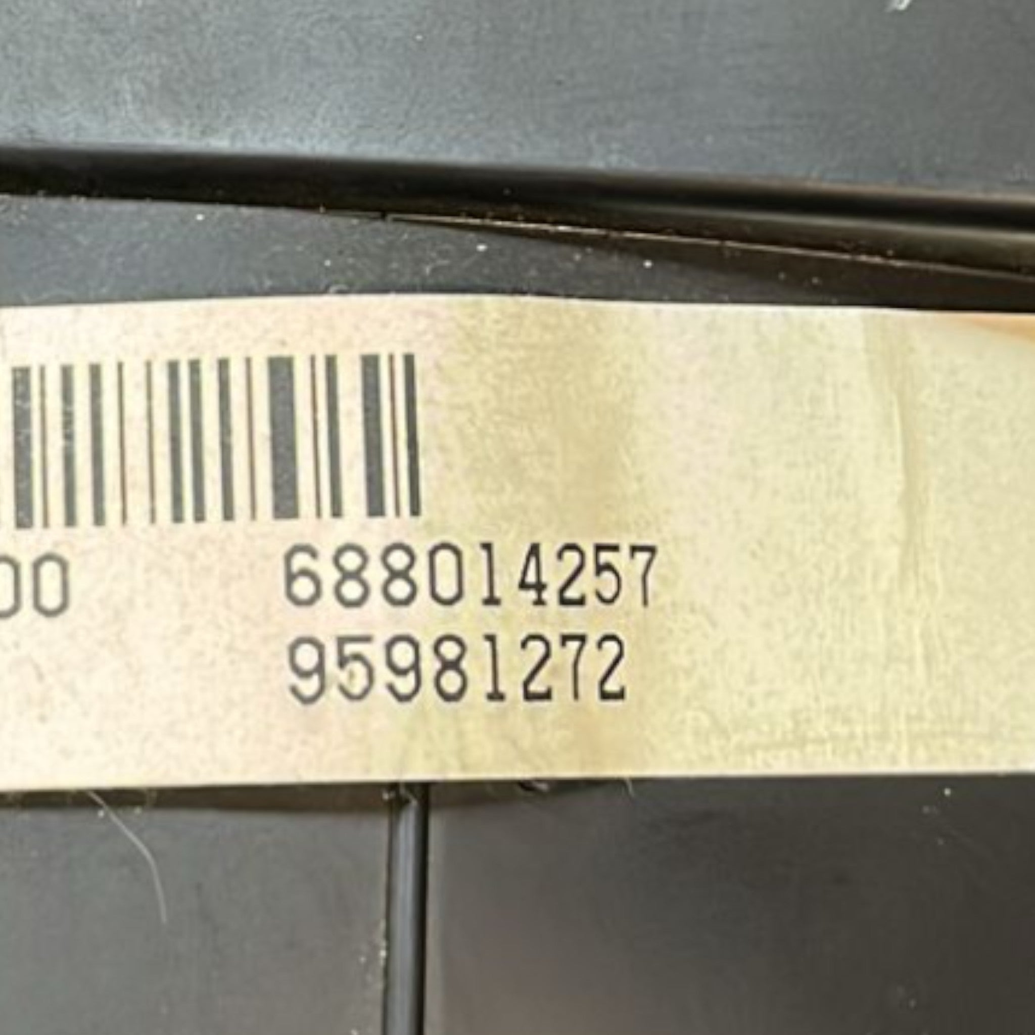 Quadro Strumenti Chevrolet Cruze cod:688014257  2.0 Diesel (2009 > 2015)