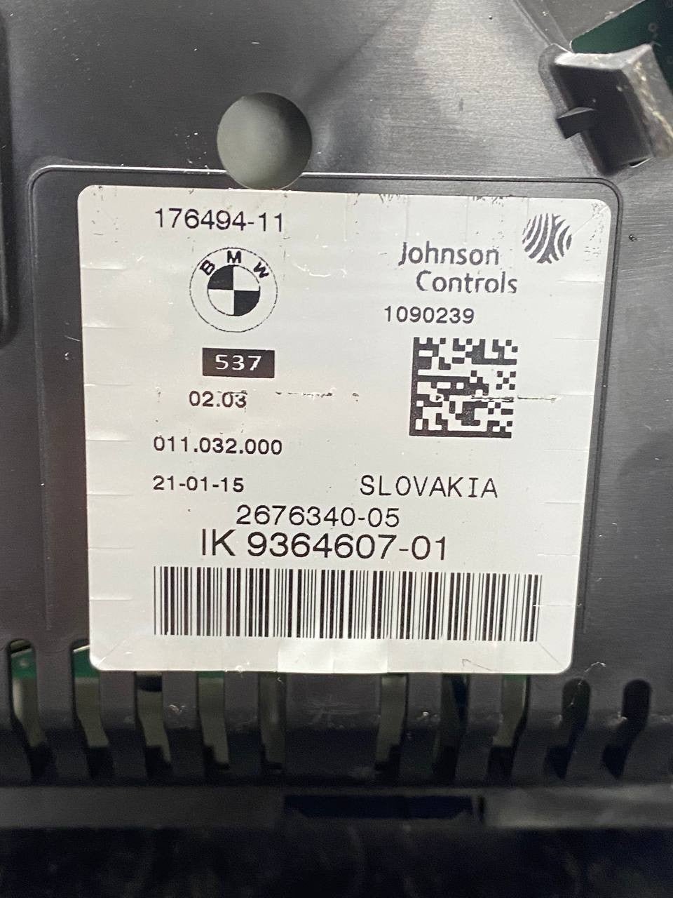 Quadro Strumenti / Contachilometri BMW 5 F10 / F11 X-Drive Diesel cod: 9364607-01