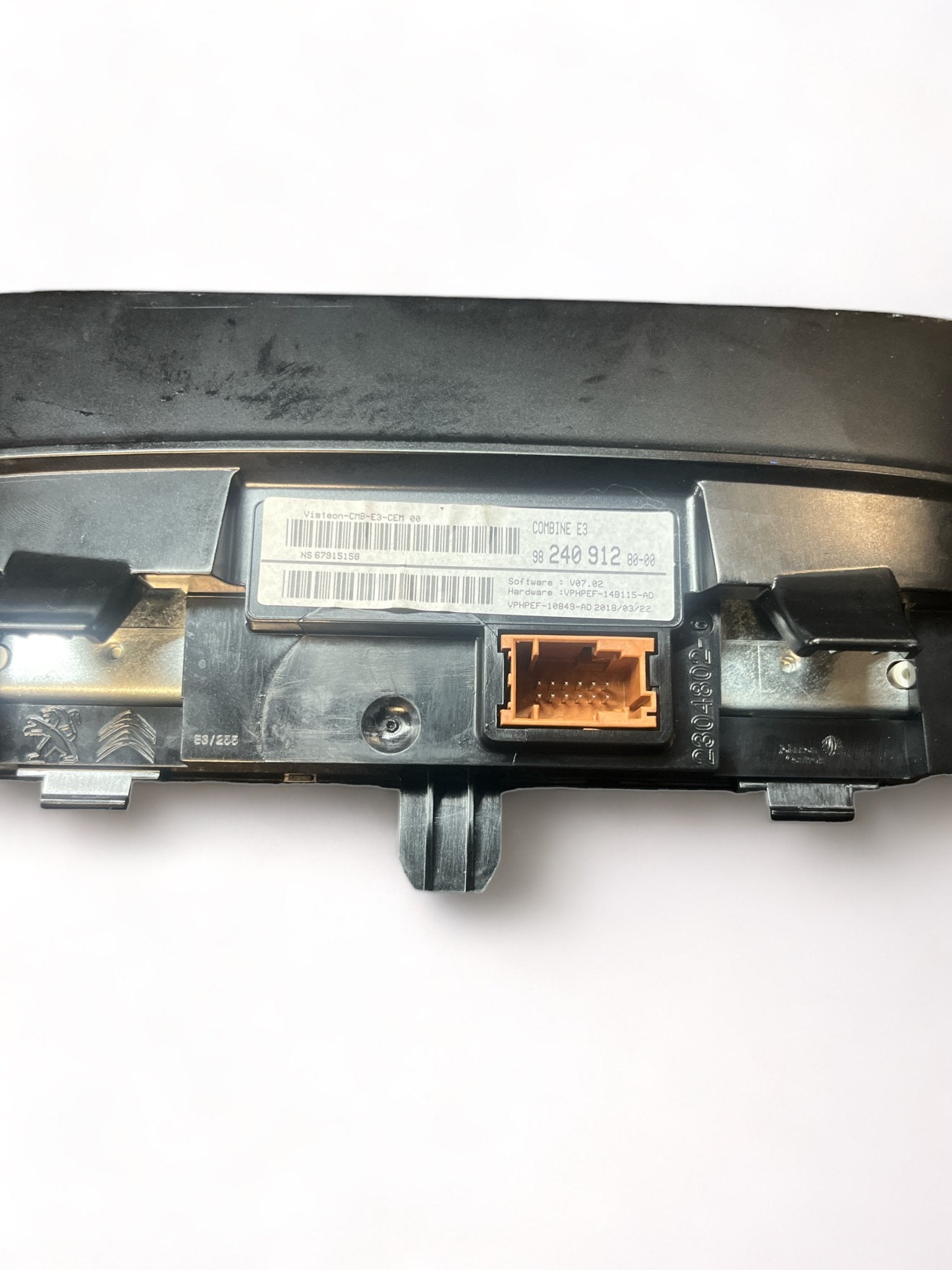 Quadro Strumenti Schermo Tachimetro Contachilometri Citroen C4 Cactus ( 2019 - 1.6d) cod : 982409128000