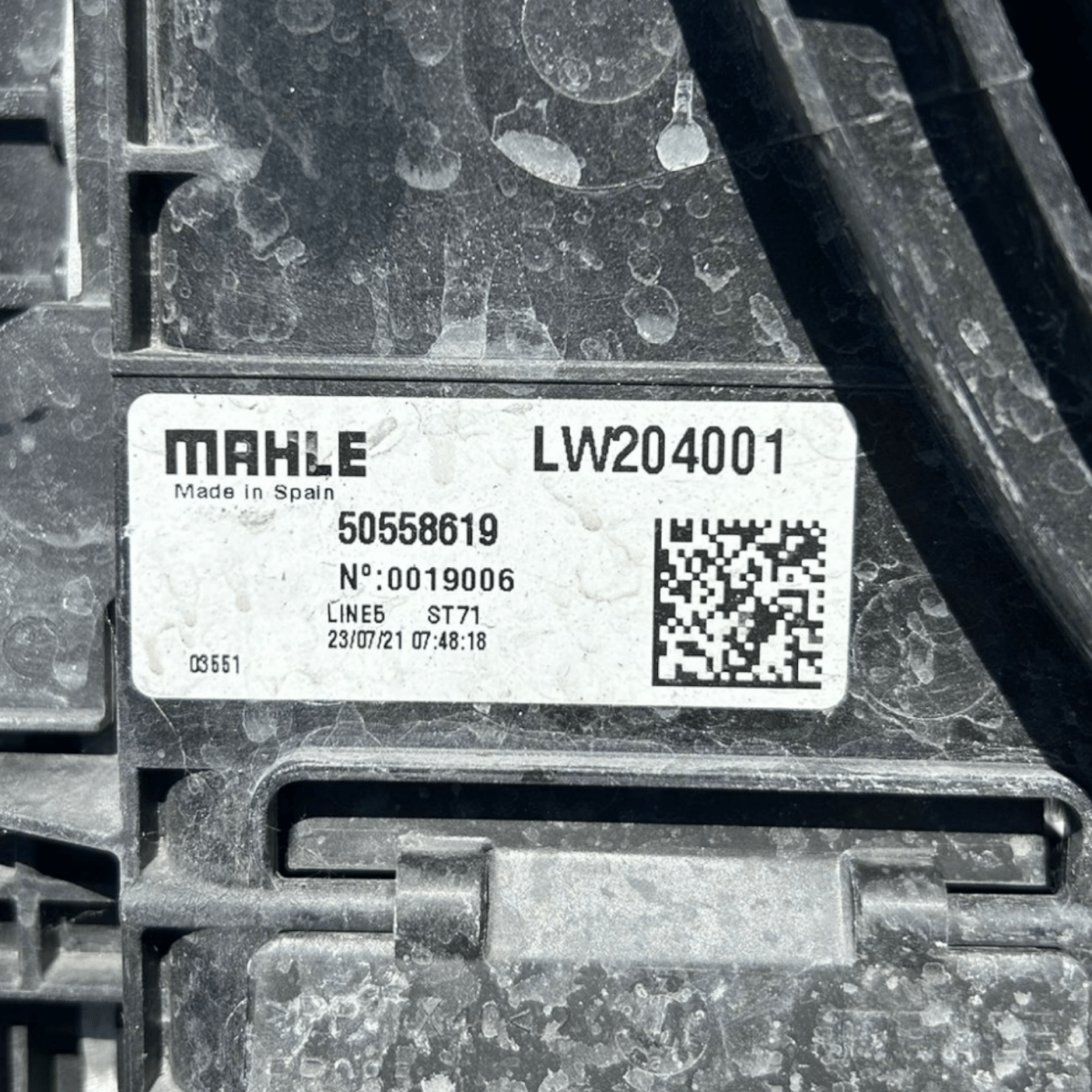 Radiatore maserati grecale 2.0 benzina / hybrid cod:50558619 (2022 >)