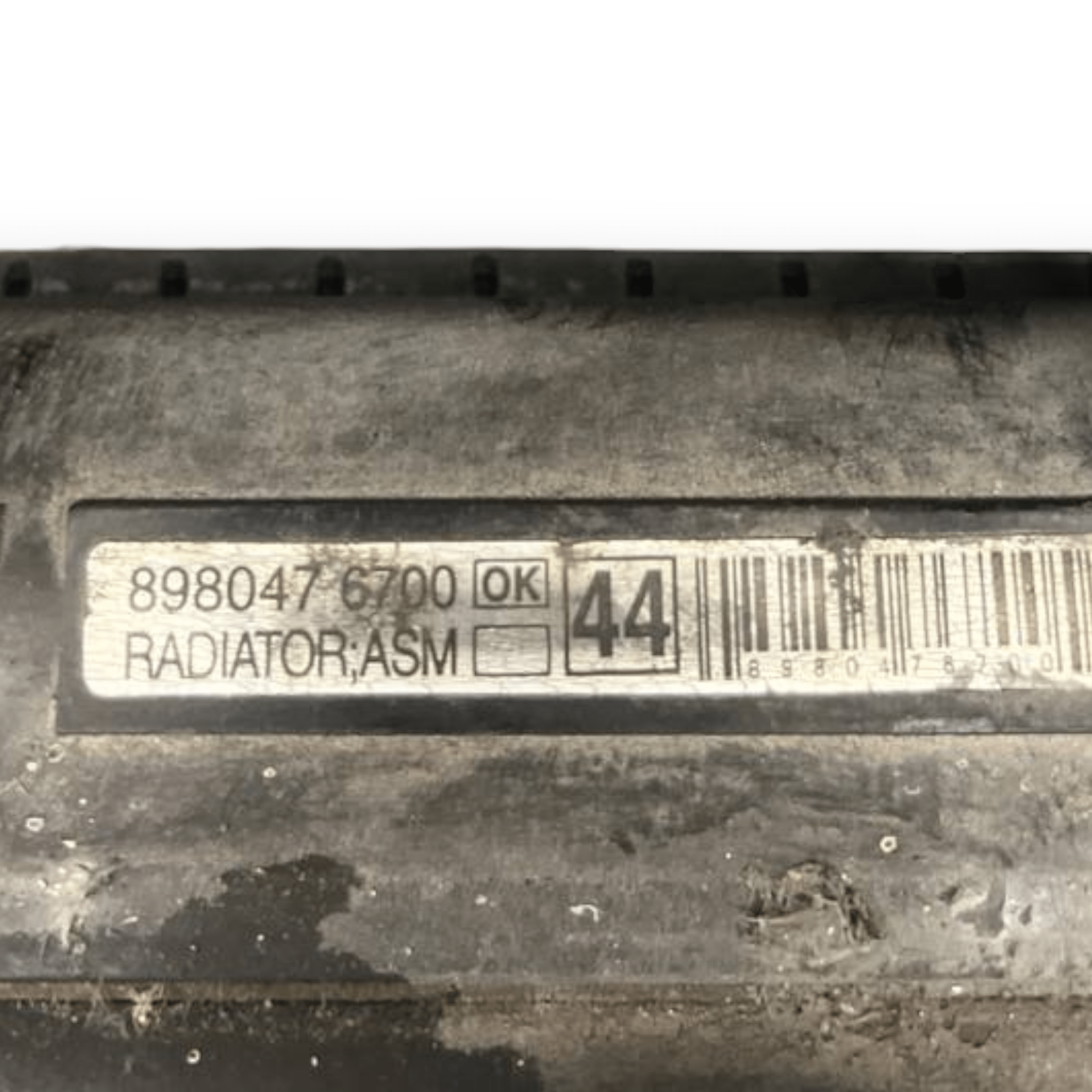 Radiatore Motore Isuzu D-Max 3.0 Diesel (2002 al 2011) cod: 8980476700